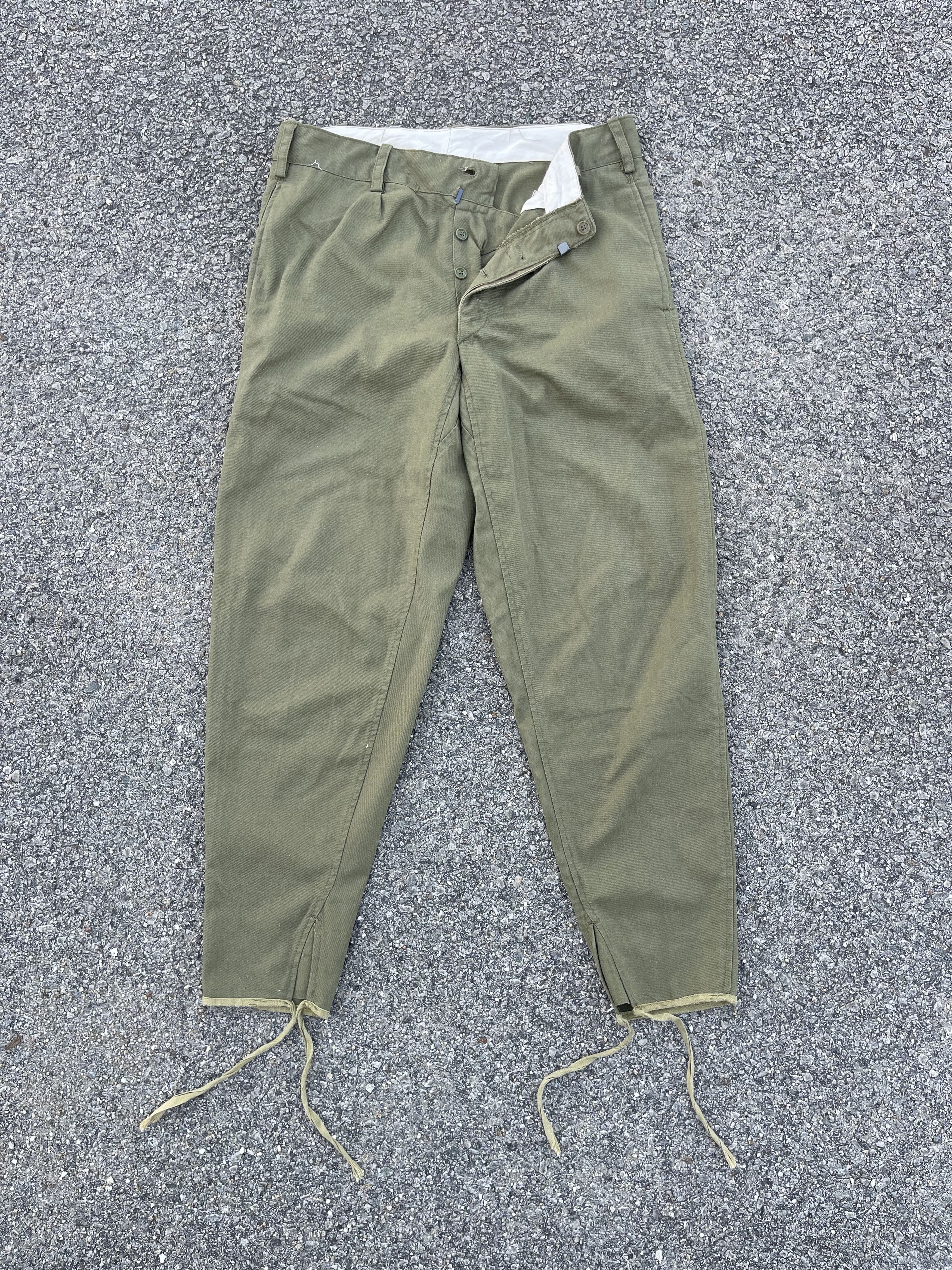 Vintage Vtg 50s - 60s Era OG Usa Army Trouser Size US 32 / EU 48 - 1 Thumbnail