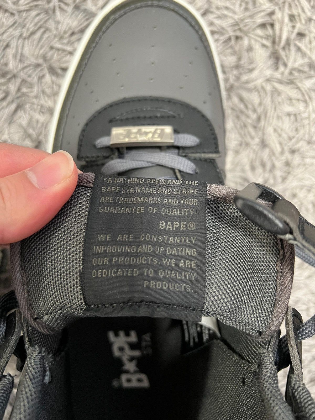Bape A Bating ape high Bape Sta Size US 8.5 / EU 41-42 - 9 Thumbnail