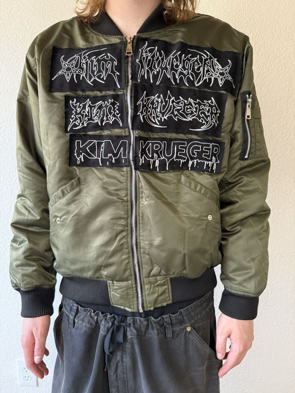 Kim Krueger ボンバージャケット Kim Krueger ボンバージャケット Kim Krueger Bomber Jacket | eBay