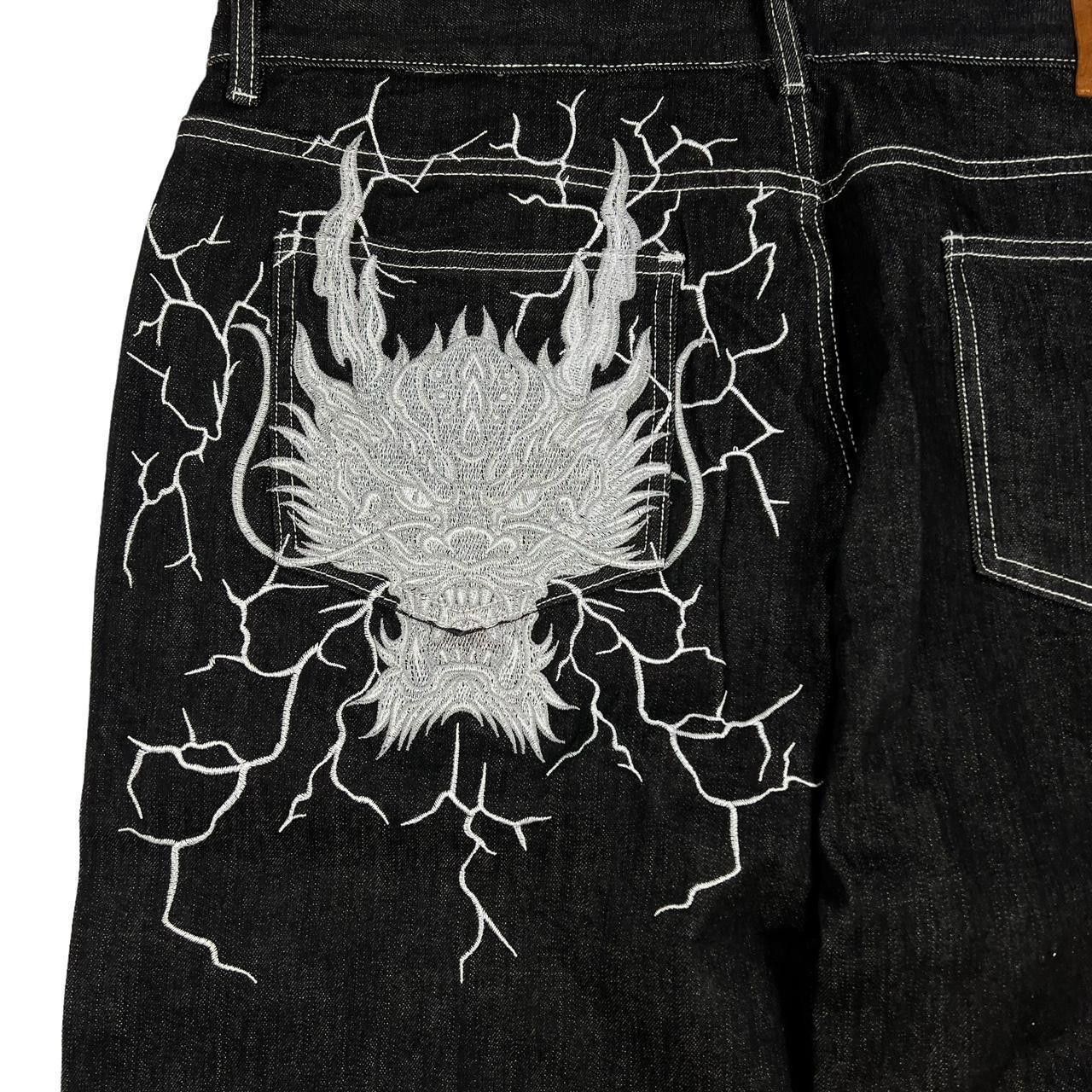Other Bounty Bodega By Bounty Dragon Denim Jeans - Waist: 38” Size US 38 / EU 54 - 4 Thumbnail