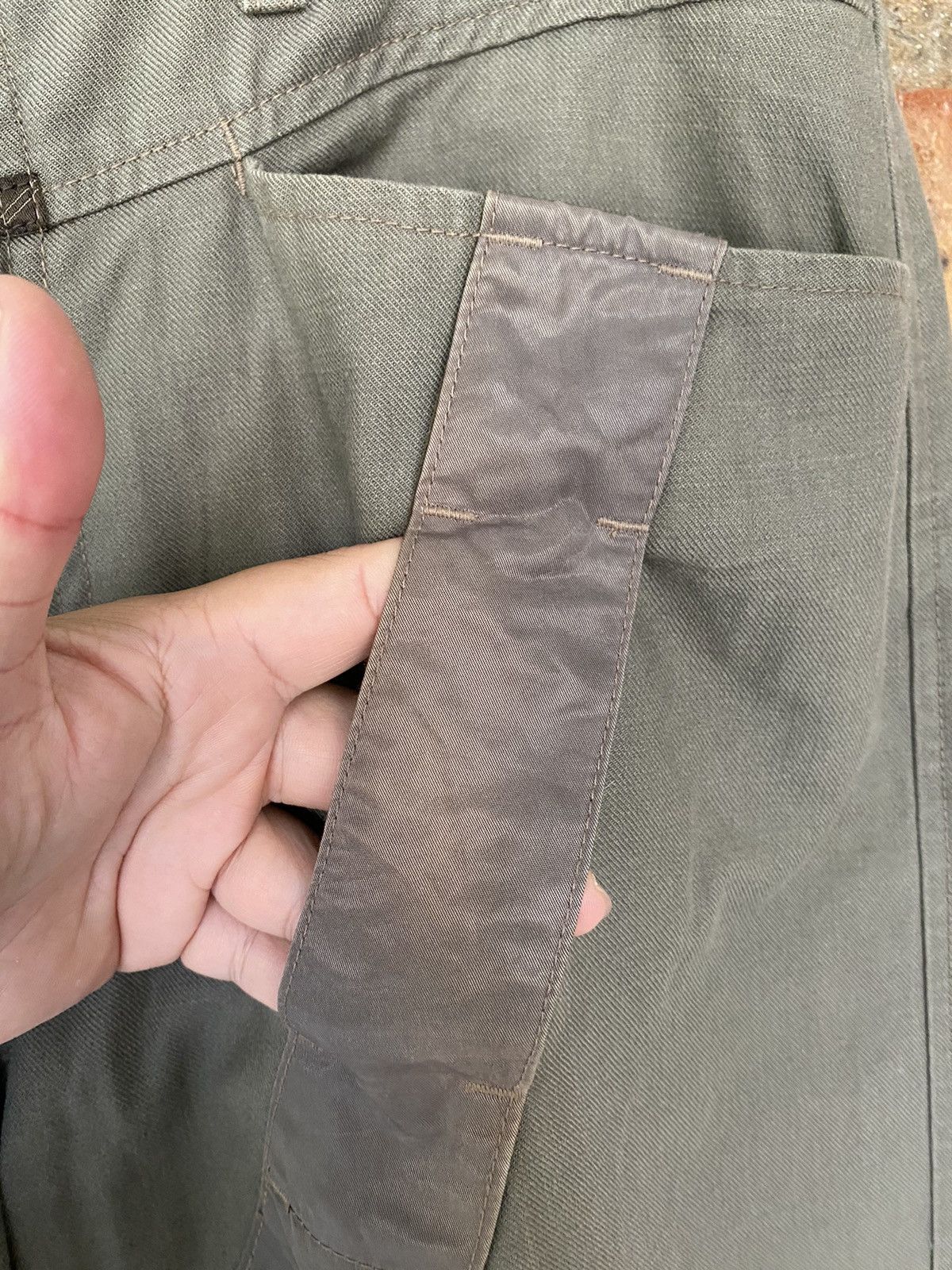 14th Addiction × Japanese Brand × Marithe + Francois Girbaud Marithe Francois Girbaud Bondage parachute knee pocket pants Size US 32 / EU 48 - 7 Thumbnail
