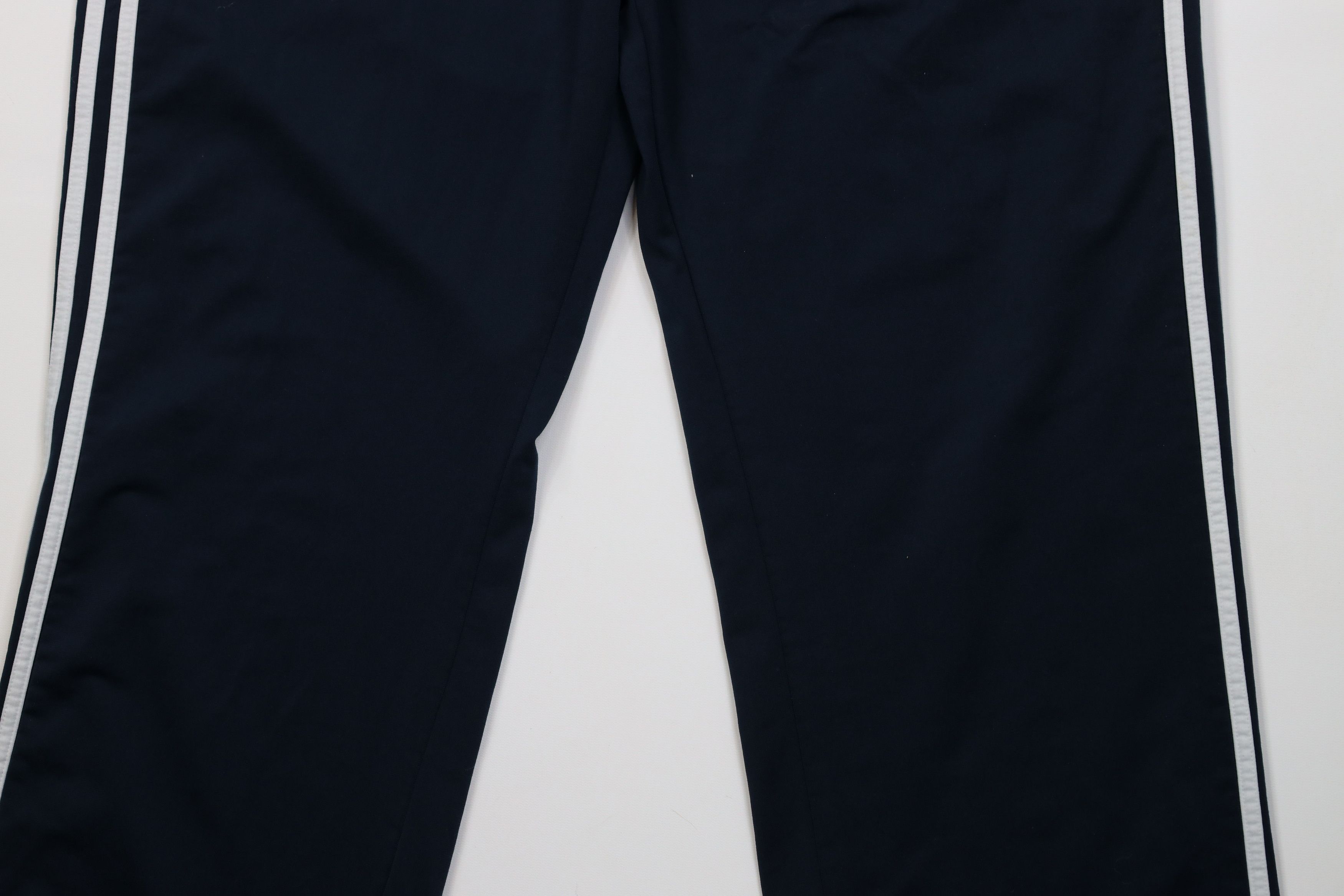 Adidas Vintage Y2K Adidas Wide Leg Sweatpants Pants Navy Blue Size US 38 / EU 54 - 3 Thumbnail