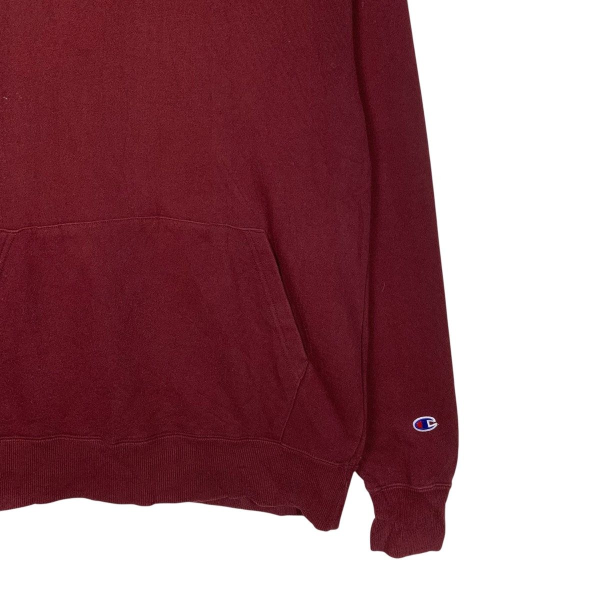 Champion CHAMPION Maroon Pullover Hoodie Sweatshirt #3614-C165 Size XL / US 12-14 / IT 48-50 - 6 Thumbnail