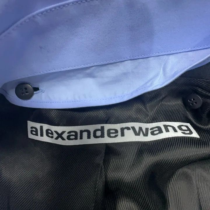 Alexander Wang Alexander Wang Black Long Sleeve Jacket with Logo - Size S / US 4 / IT 40 - 5 Thumbnail