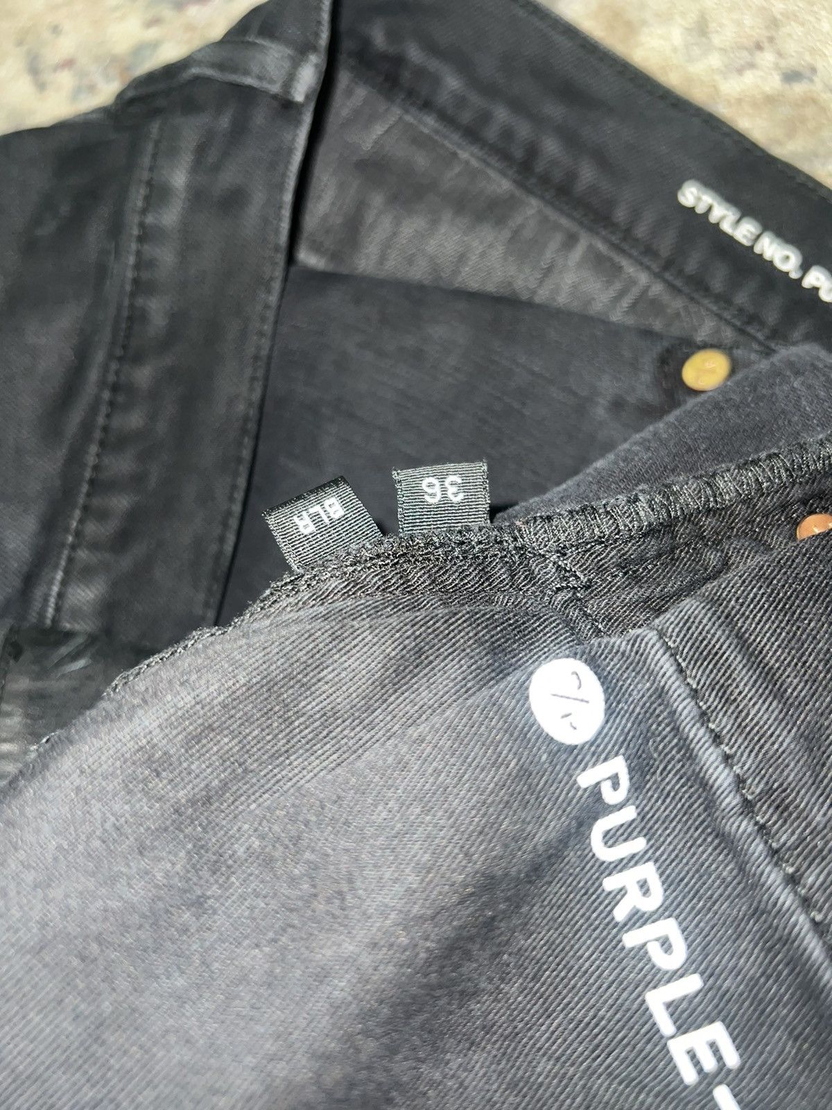 Purple × Purple Brand Purple Brand Black Denim Jeans P001 Sz 36 Size US 36 / EU 52 - 4 Thumbnail