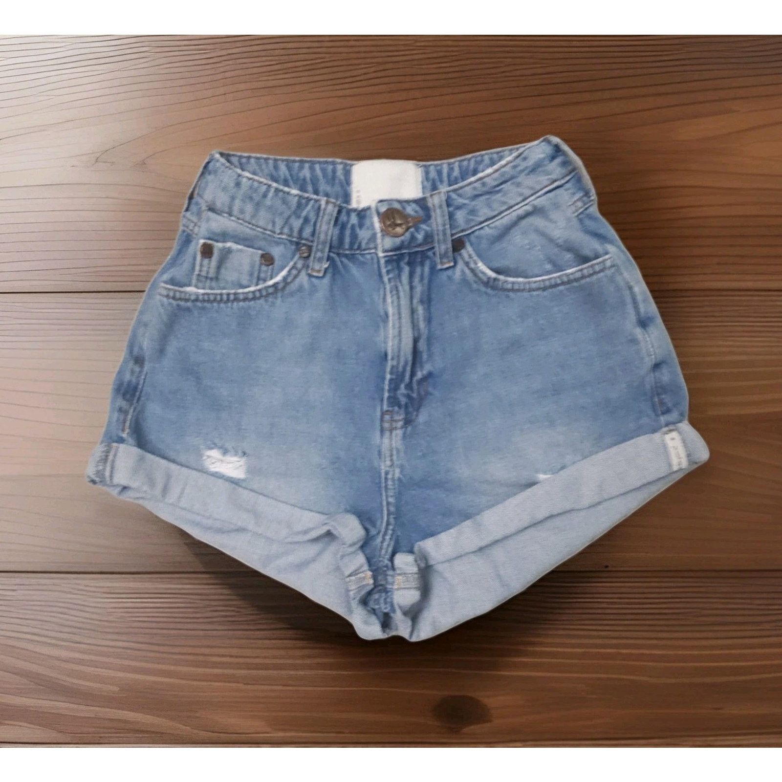 One Teaspoon One Teaspoon High Waist Bandits Short Size 24 Size 24" / US 00 / IT 34 - 1 Thumbnail