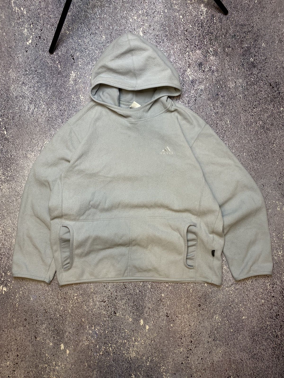 Adidas × Japanese Brand × Vintage 💥Y2K NINJA ADIDAS FLEECE HOODIE Size US L / EU 52-54 / 3 - 1 Thumbnail