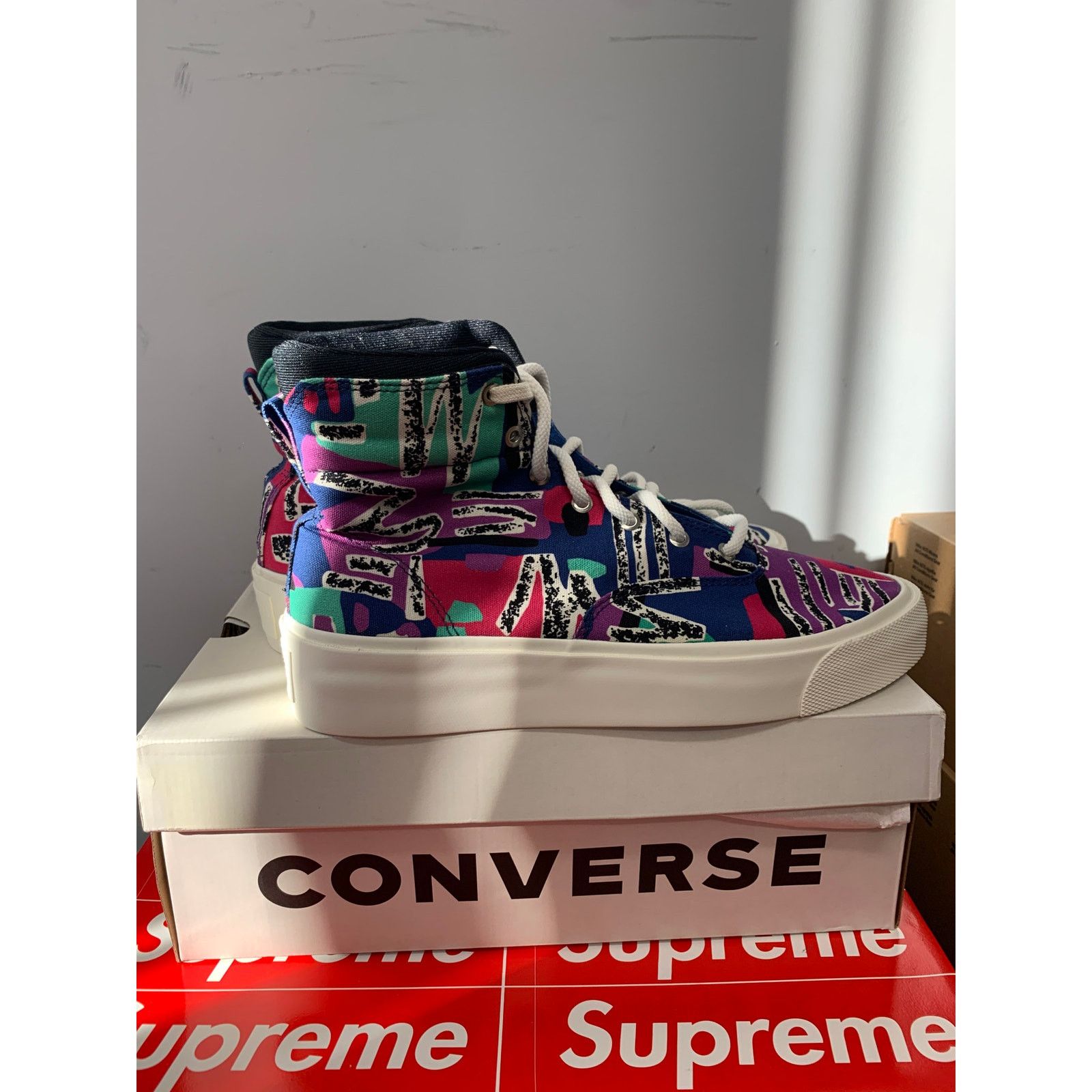 Converse Skid Grip Hi Fear Of God Black Size NEW