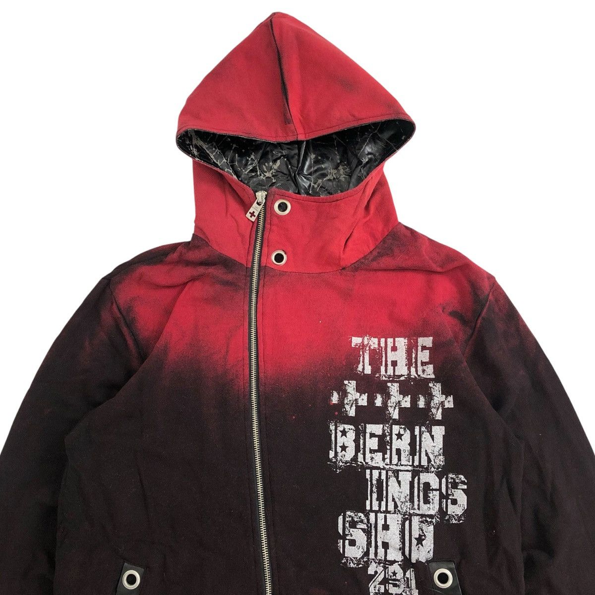 BERNINGS SHO 2000s Bernings Sho Punk LGB Ifsixwasnine Tie Dye Zip Hoodie Size US L / EU 52-54 / 3 - 14 Thumbnail