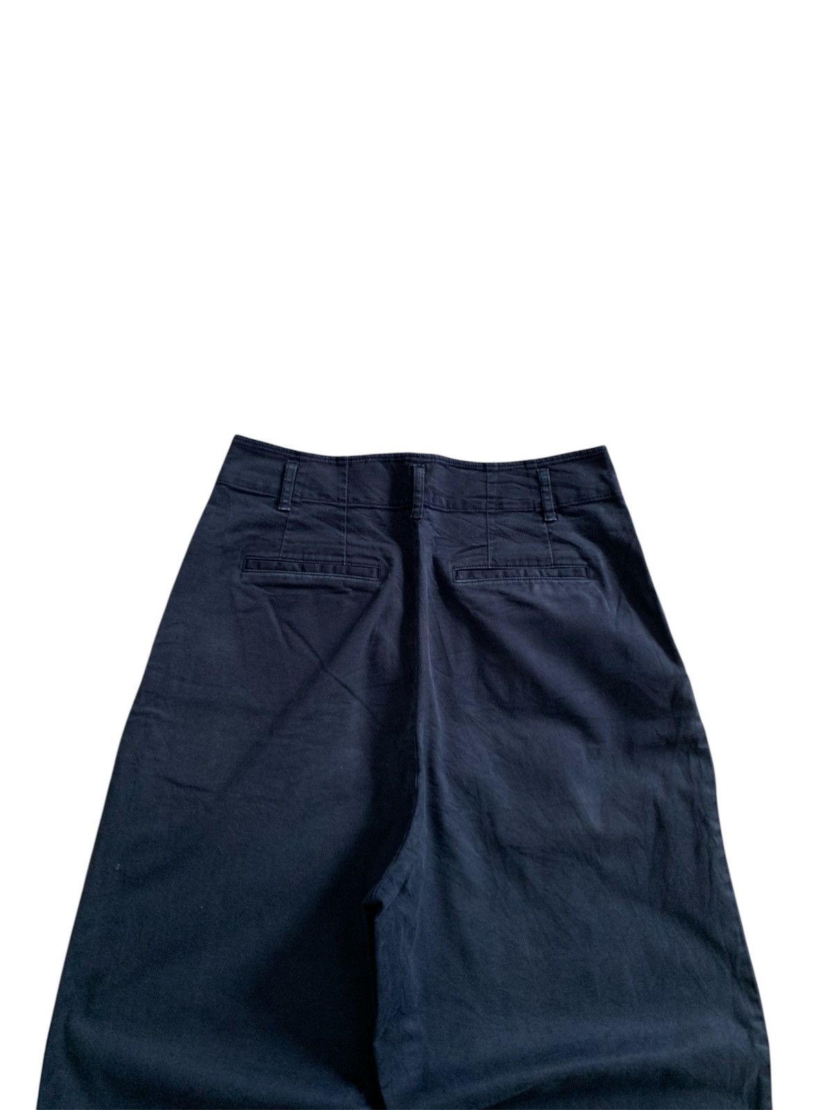 Yohji Yamamoto Uniqlo Twill Pleated Wide Leg Pants Size US 30 / EU 46 - 5 Thumbnail