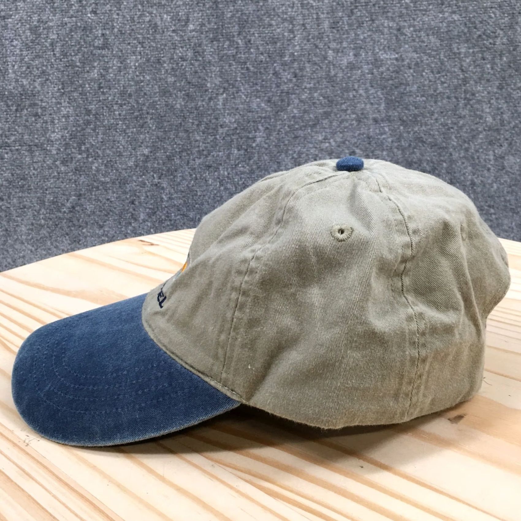 Vintage Otto Cozumel Baseball Cap Unisex Brown Blue OS Adjustable Curved Brim Embroidered Size ONE SIZE - 5 Thumbnail