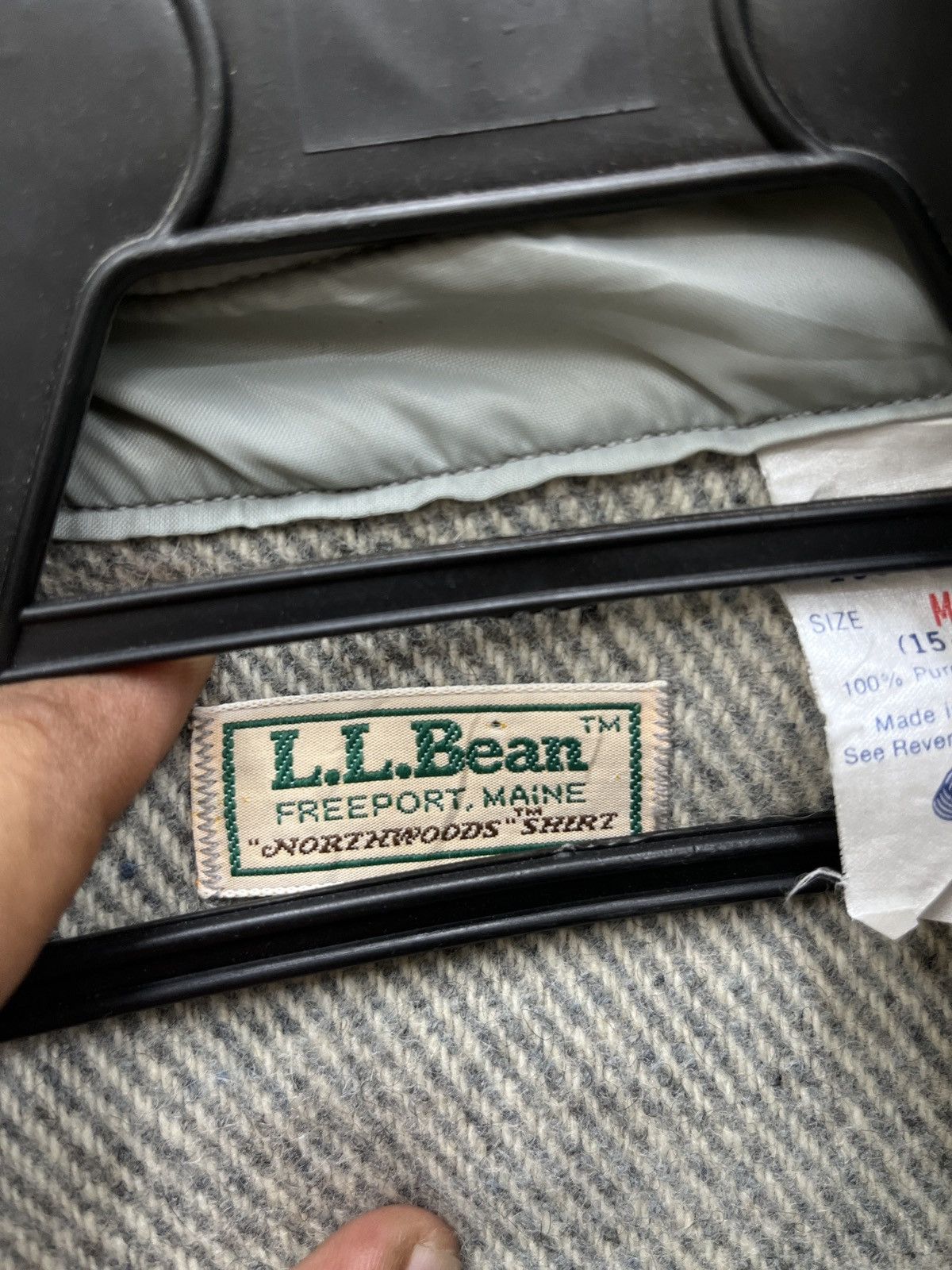 L.L. Bean × Vintage 🔥🔥🔥RARE VTG LL BEAN FLANEL Size US M / EU 48-50 / 2 - 9 Thumbnail