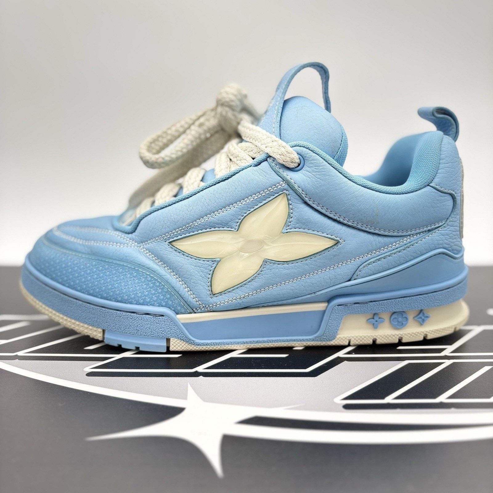 Louis Vuitton Louis Vuitton Skate ' Sky Blue ' | GOOD CONDITION! Size US 11 / EU 44 - 11 Thumbnail