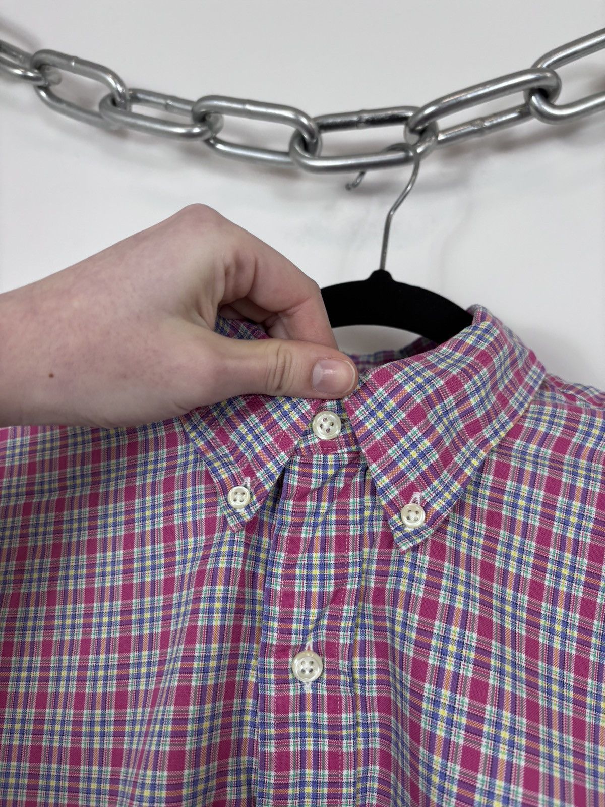 Ralph Lauren Ralph Lauren Men’s Tartan Check Preppy Button Down Shirt Size US L / EU 52-54 / 3 - 6 Thumbnail