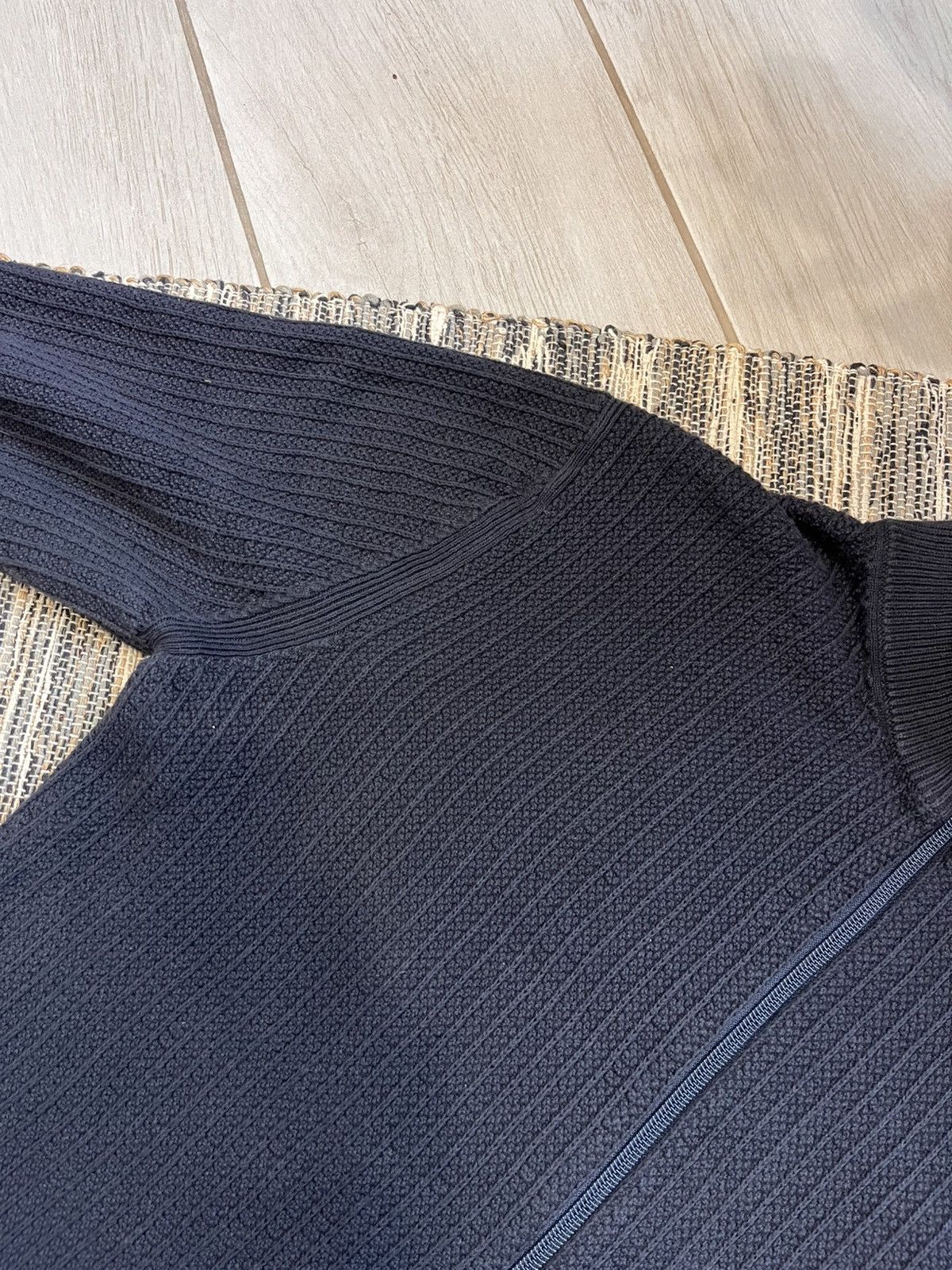 Paul Smith PS Paul Smith Zip sweater minimalistic navy Moncler style Size US L / EU 52-54 / 3 - 10 Thumbnail