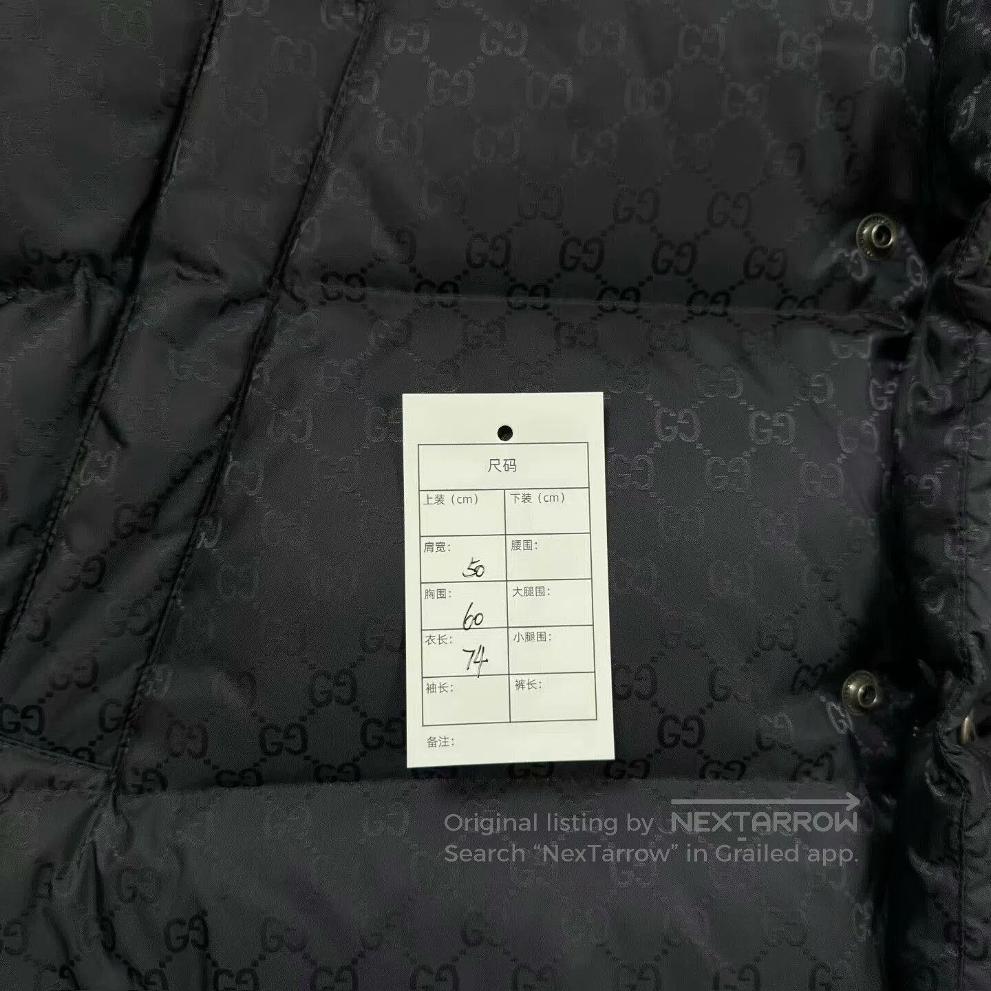 Gucci gucci black reflective puffer jacket size 46. Size US L / EU 52-54 / 3 - 5 Thumbnail
