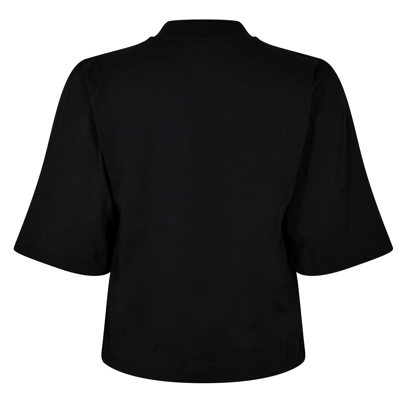 Palm Angels o1g2r1mq0325 Logo Crop T-Shirt in Black Size XS / US 0-2 / IT 36-38 - 2 Thumbnail