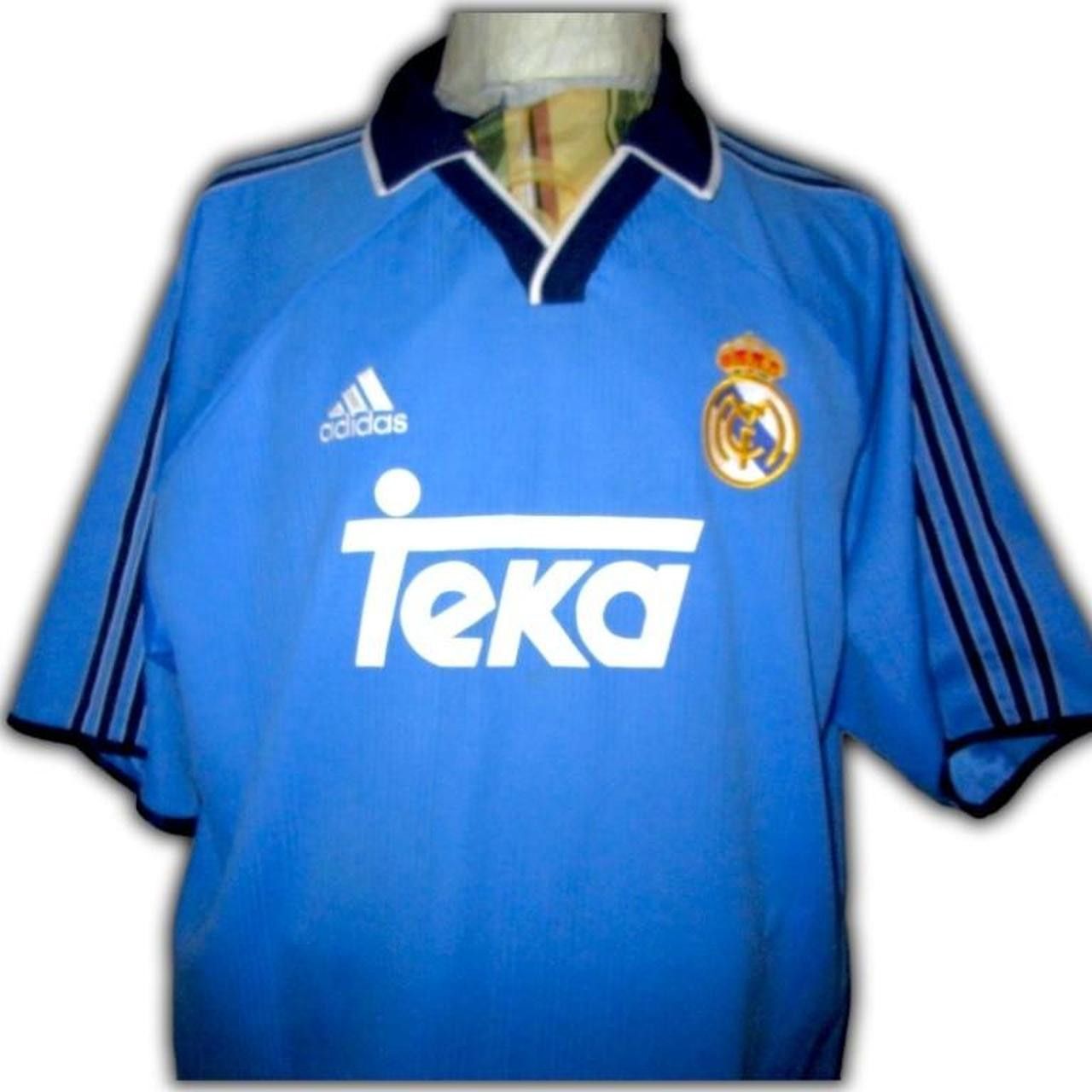 Real Madrid 1999 2000 2001 Away Shirt Jersey