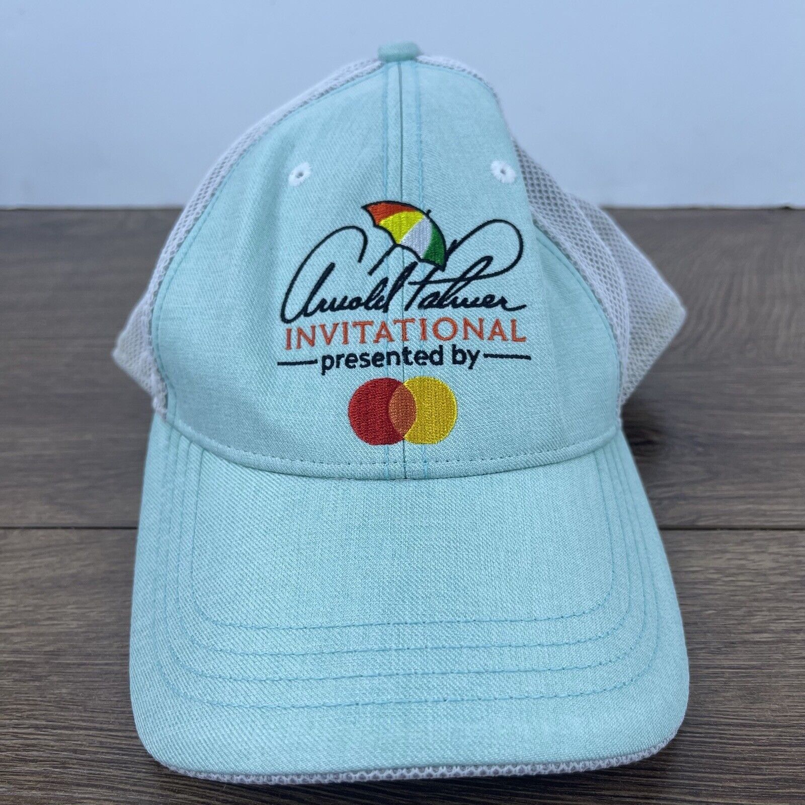Other Arnold Palmer Invitational Hat Teal Blue Hat Adjustable Adul Size ONE SIZE - 3 Thumbnail