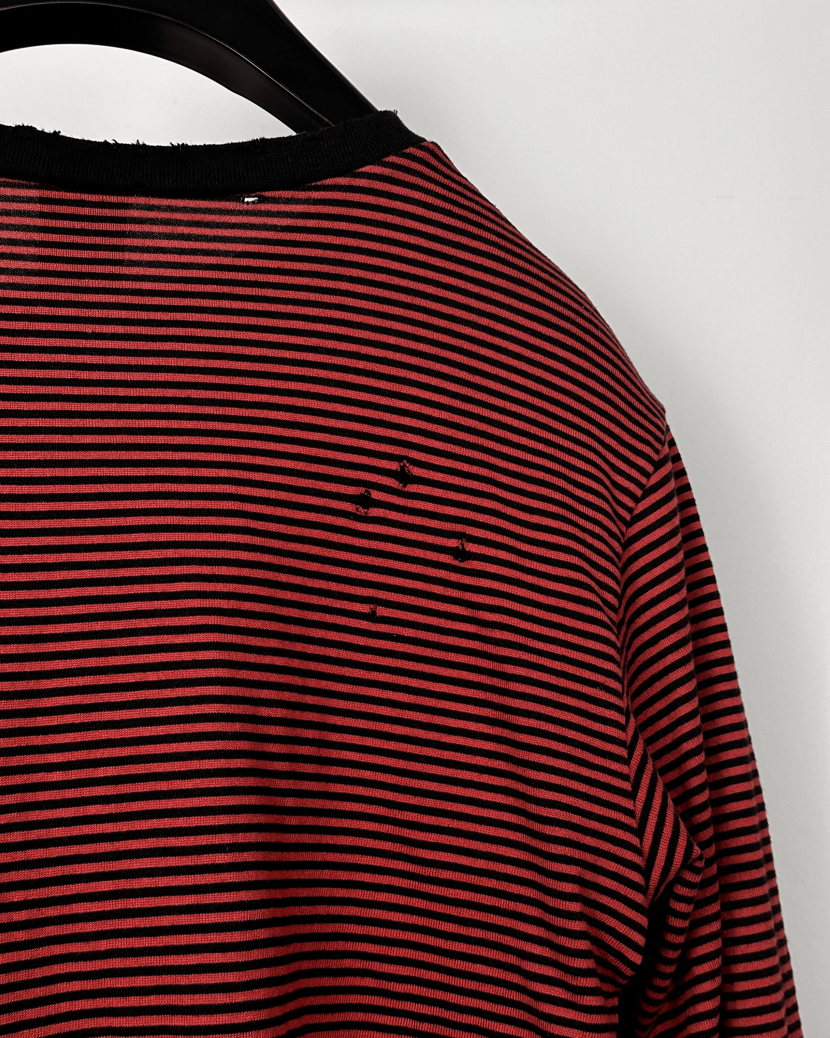 Number (N)ine Number Nine Striped Deconstructed Longsleeve Size US L / EU 52-54 / 3 - 3 Thumbnail