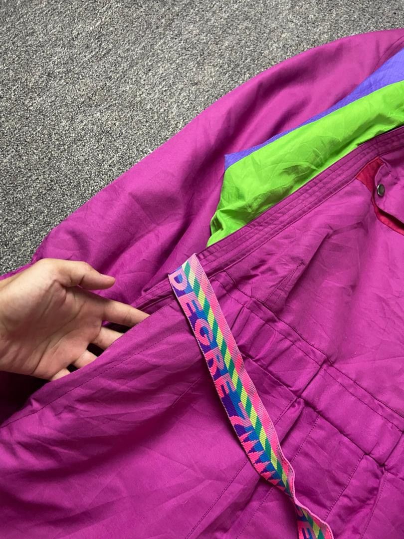 Japanese Brand Vintage Degré 7 Patrick Vallencant Ski Suit (199) Size US 39 - 10 Thumbnail