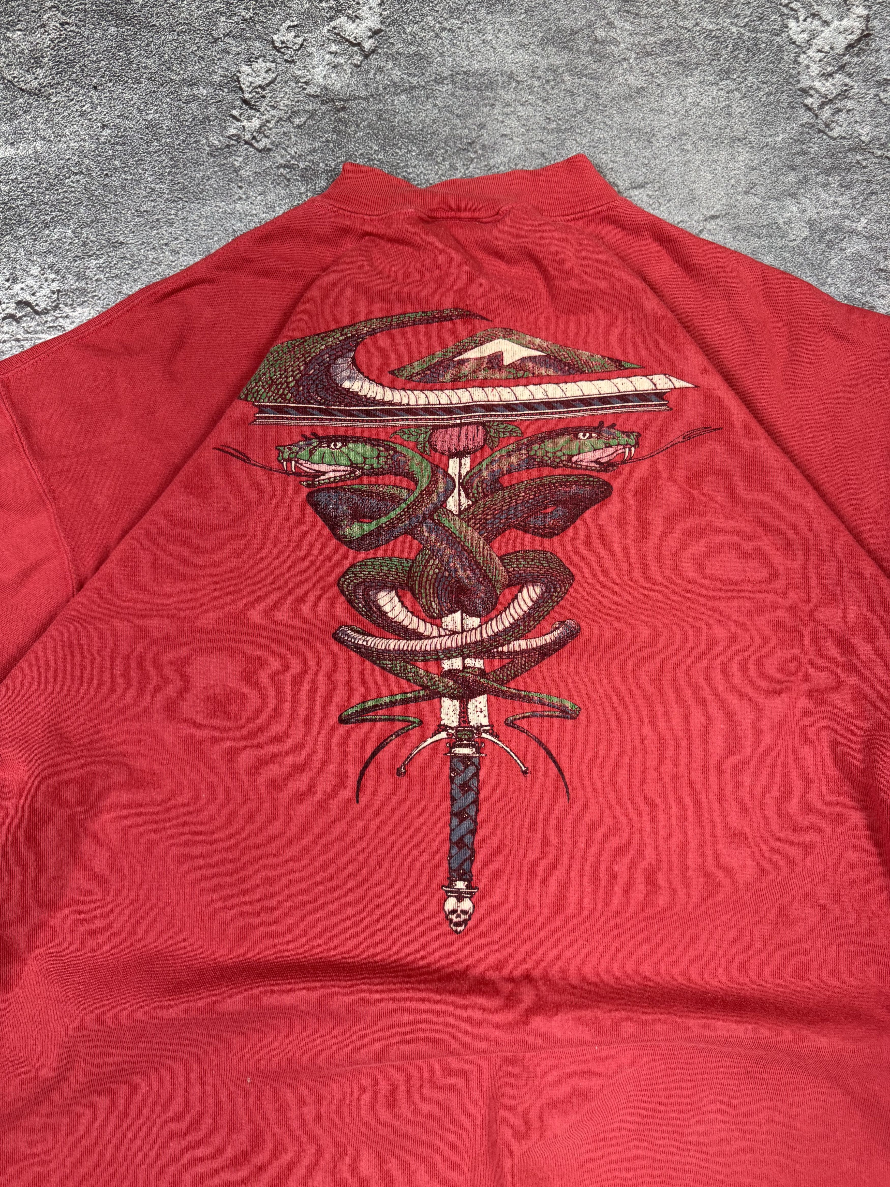 Quiksilver Quiksilver Very Rare Long Sleeve Logo Size L Streetwear 90s Size US L / EU 52-54 / 3 - 7 Thumbnail