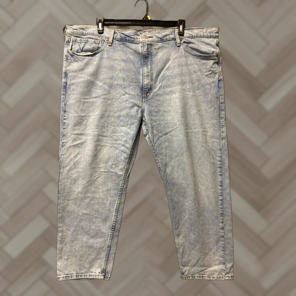 Vintage MENS LEVIS 502 JEANS SIZE 48x29 BLUE STRETCH / 0645 Size US 32 / EU 48 - 1 Thumbnail