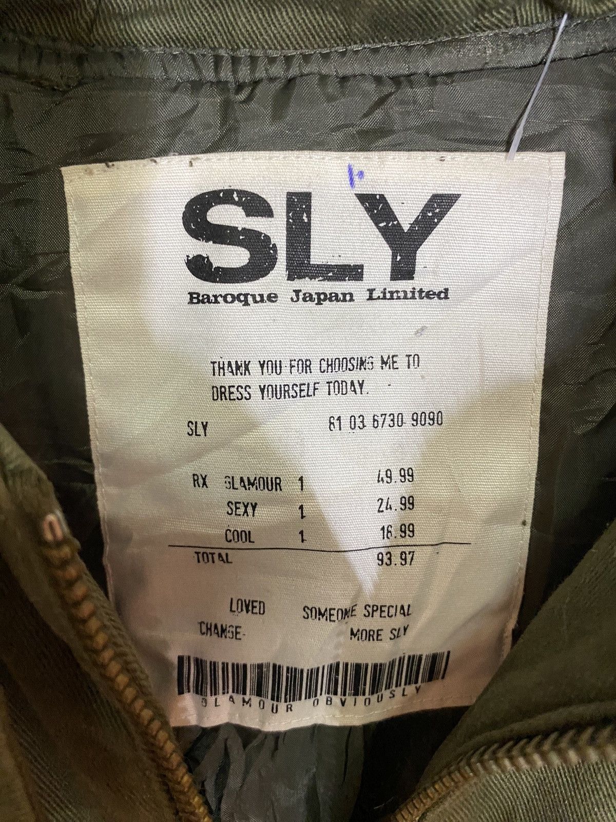 If Six Was Nine ‼️JAPANASE BRAND SLY PARKA MILITARY STYLE HOOD FUR VERY RARE‼️ Size US M / EU 48-50 / 2 - 9 Thumbnail