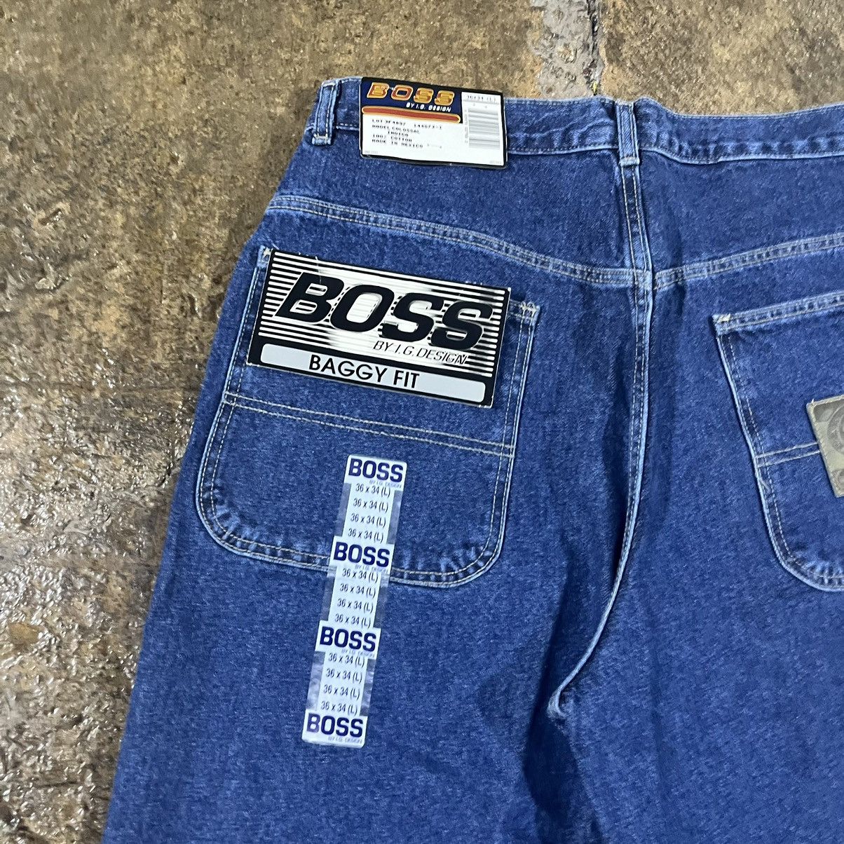 JNCO Crazy Vintage Y2K Boss Jeans Baggy Utility Skater Wide Leg Size US 34 / EU 50 - 5 Thumbnail