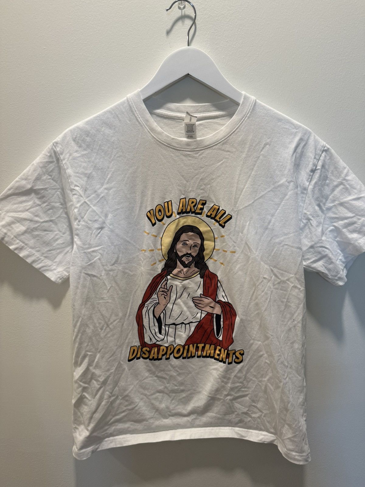 Vintage JESUS CHRIST DISAPPOINTMENTS TEE Size US M / EU 48-50 / 2 - 1 Thumbnail