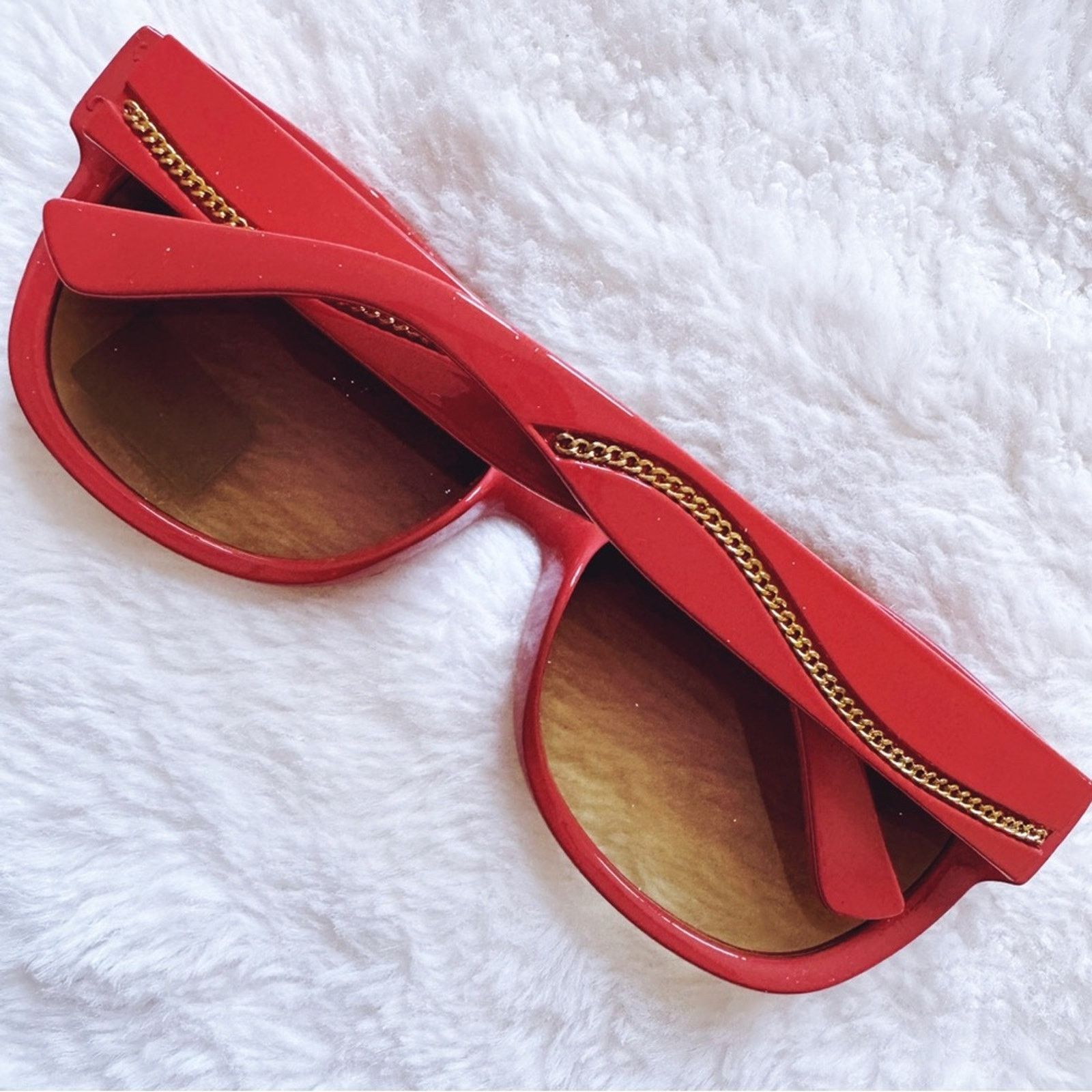 Other Rina Orange and Gold Sunglasses Size ONE SIZE - 13 Thumbnail
