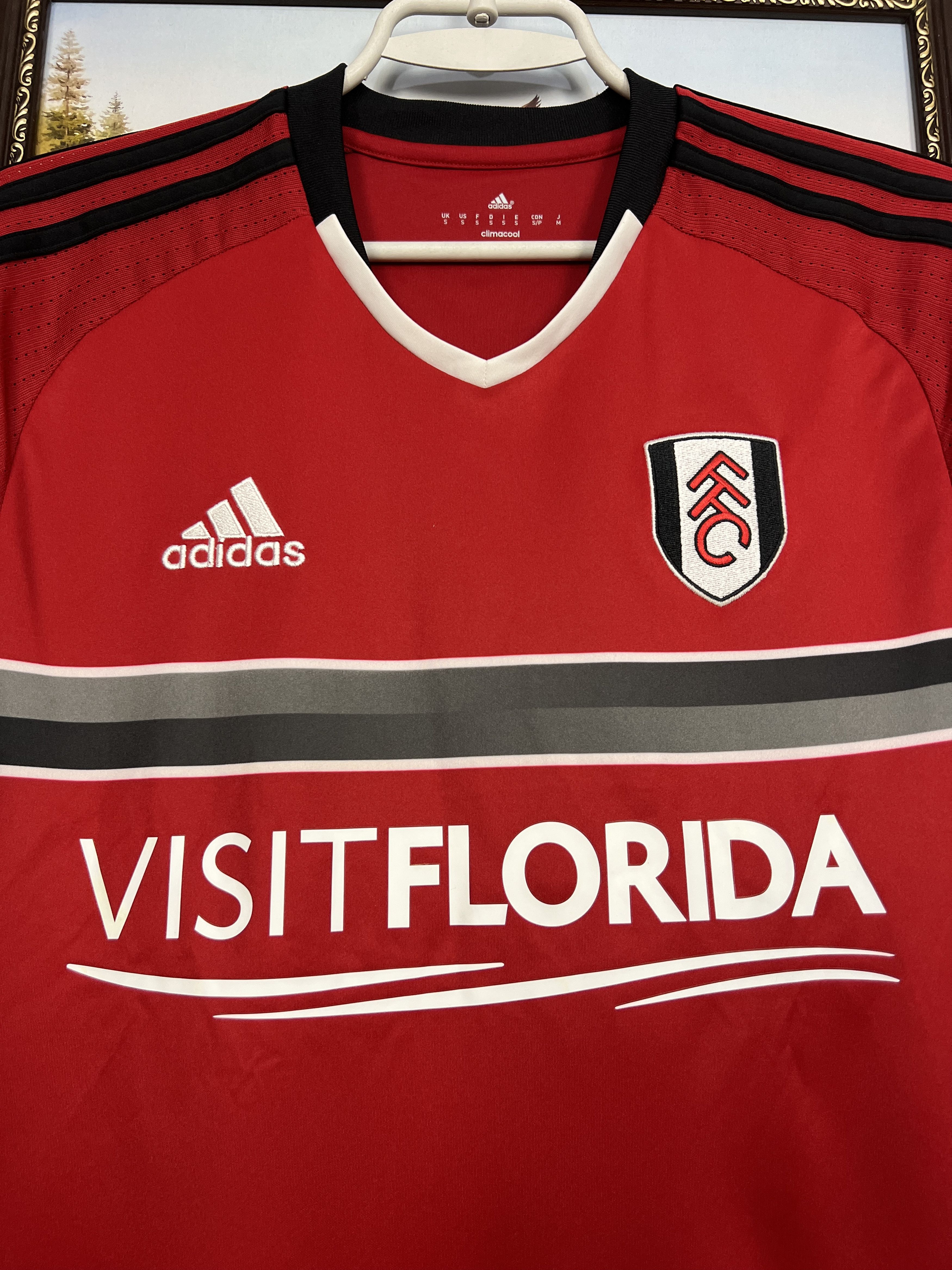 Adidas Fulham Third football shirt 2015 Soccer Adidas #24 Aluko Size US S / EU 44-46 / 1 - 3 Thumbnail