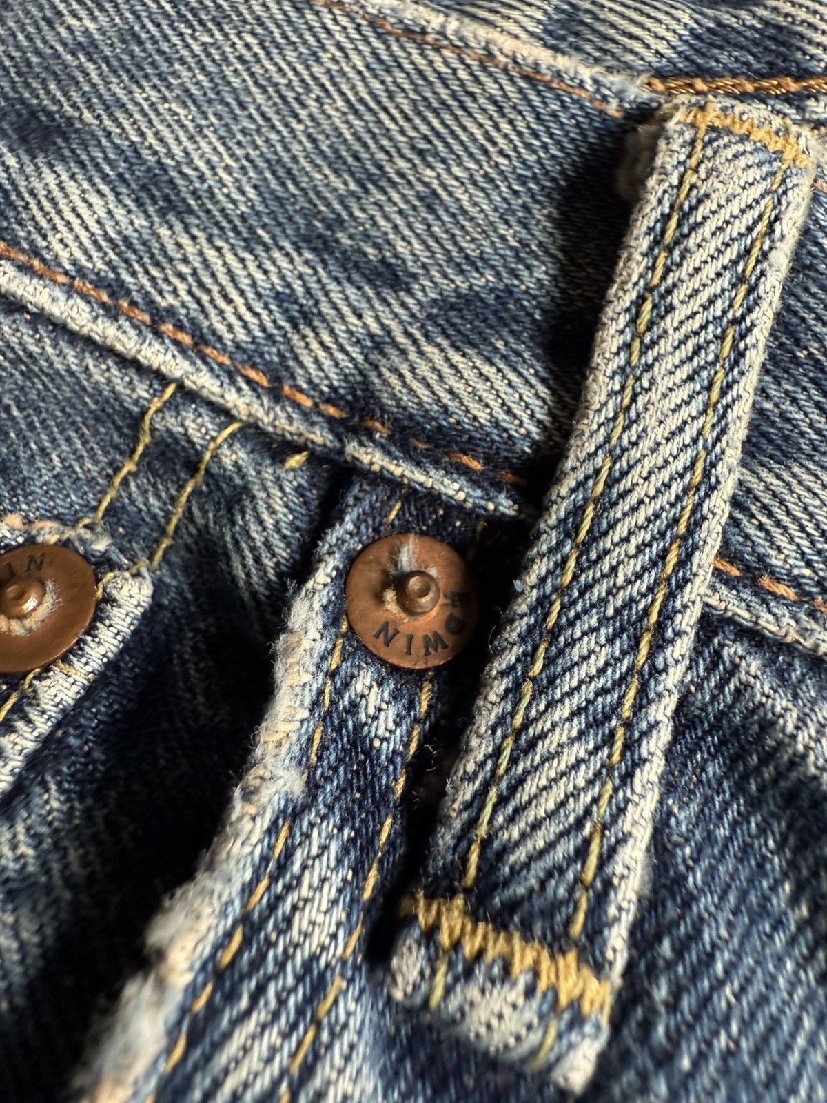 Edwin 90’s EDWIN 505 RARE POCKET LOGO JAPANESE RETRO VINTAGE PANTS Size US 32 / EU 48 - 10 Thumbnail