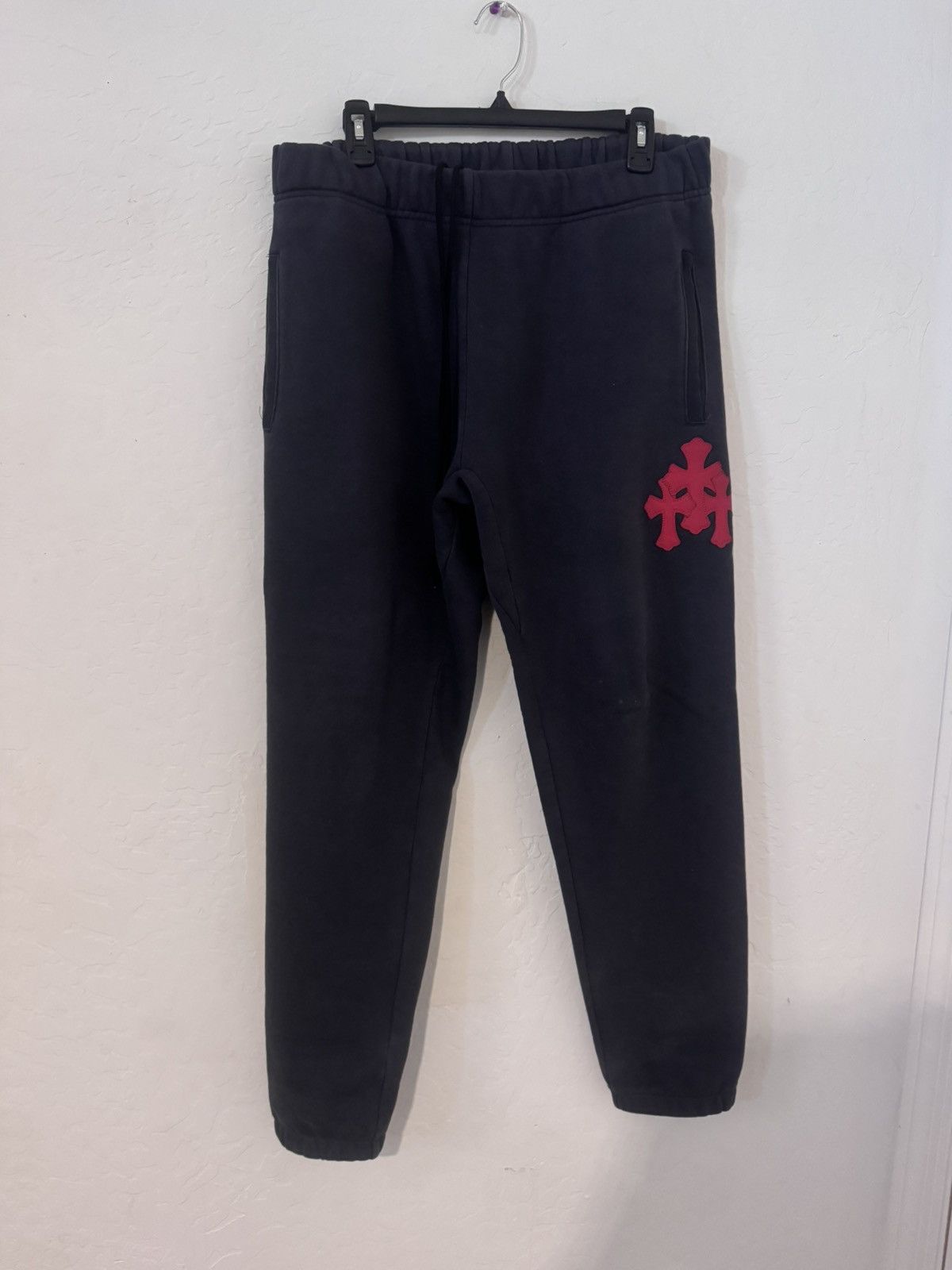 Chrome Hearts chrome hearts cemetery sweats Size US 34 / EU 50 - 1 Thumbnail