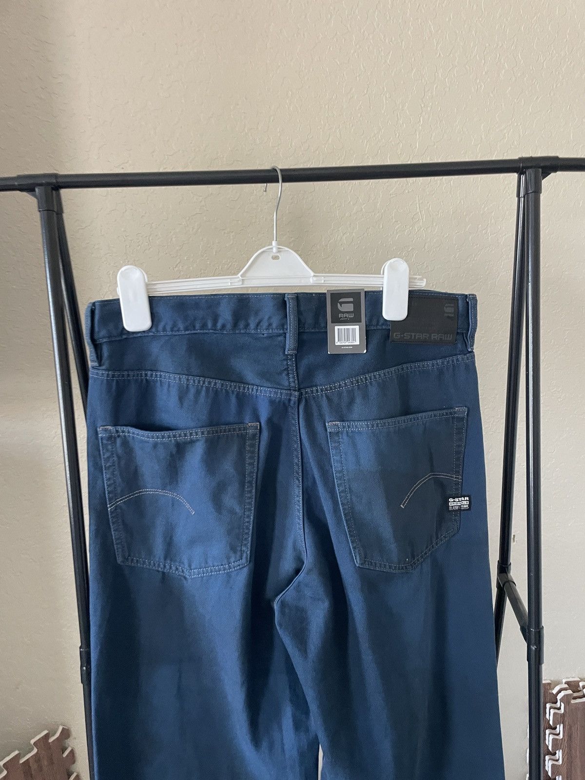 G-Star Type 96 Loose(Steer Ecru Denim R AO) nwt 240.00 Size US 36 / EU 52 - 10 Thumbnail
