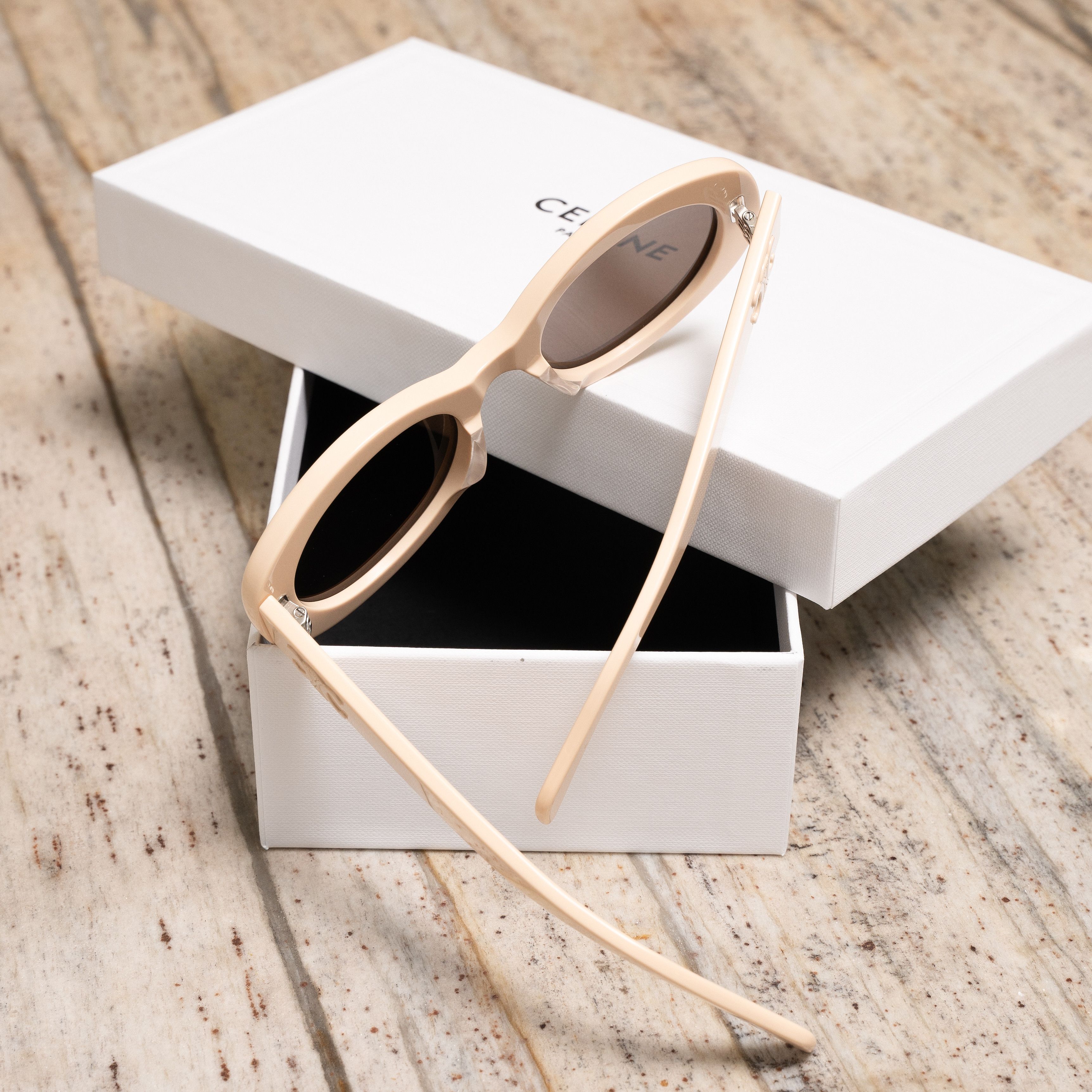 Celine CELINE Triomphe 01 Oval Sunglasses Size ONE SIZE - 2 Thumbnail