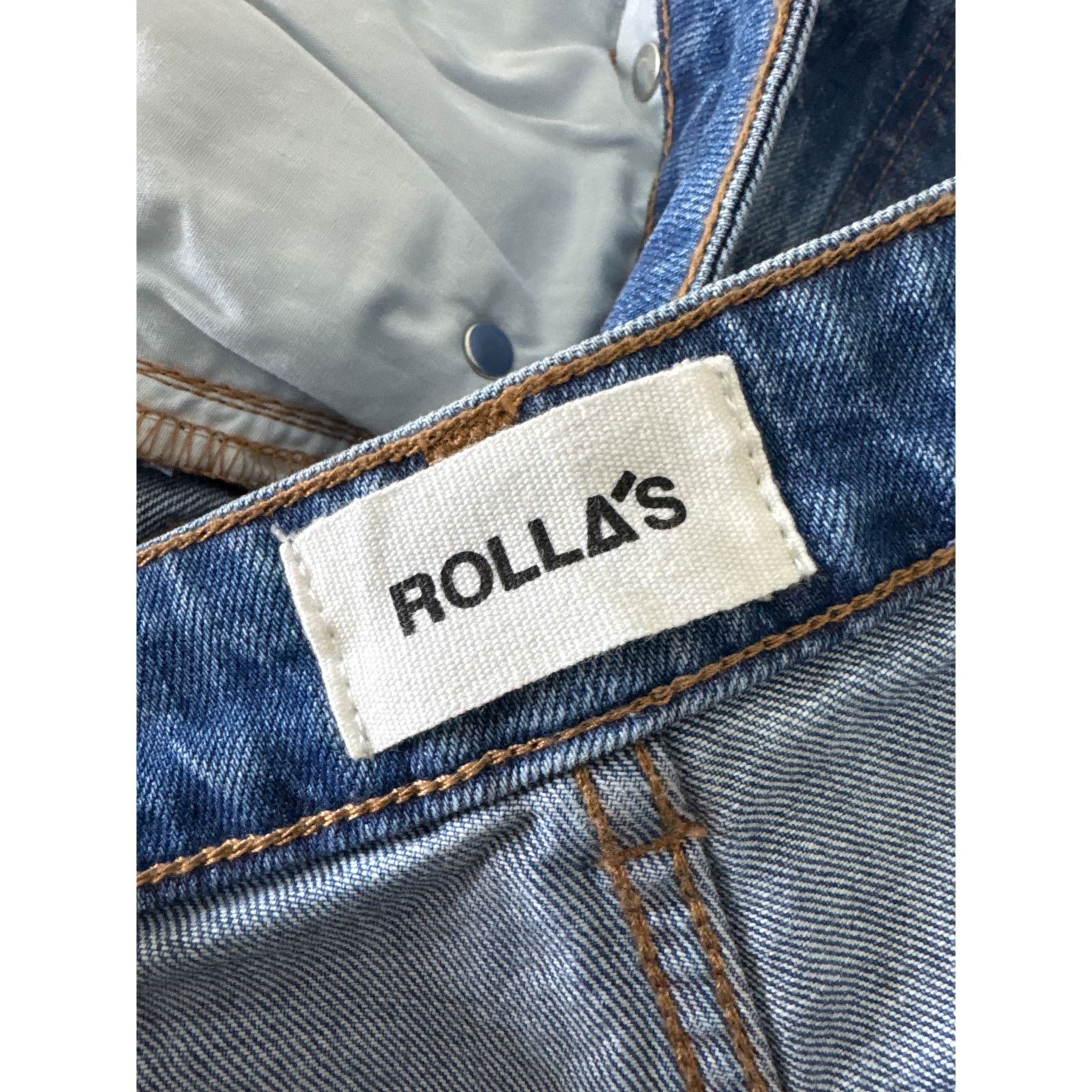 Rolla's ROLLAS Miller Mid High Rise Slim Denim Jeans in G'day Mate Size 26" / US 2 / IT 38 - 8 Thumbnail
