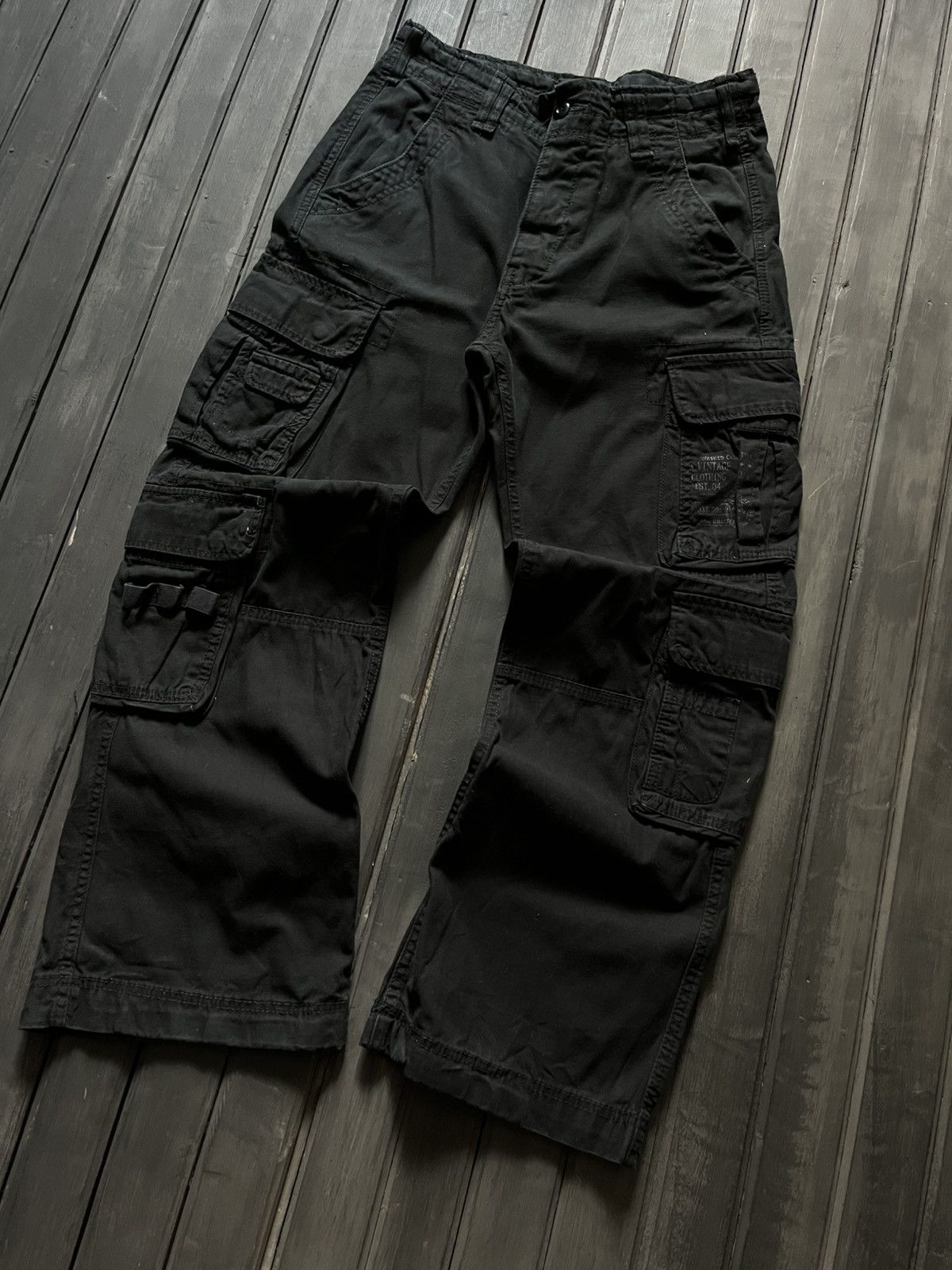 Hysteric Glamour VTG Baggy Rap SK8 JNCO Balenci Style Cargo Jeans Y2K Size US 31 - 5 Thumbnail