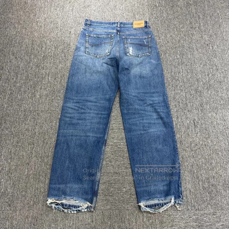 Balenciaga Balenciaga Distressed Denim Jeans. Size US 34 / EU 50 - 2 Thumbnail