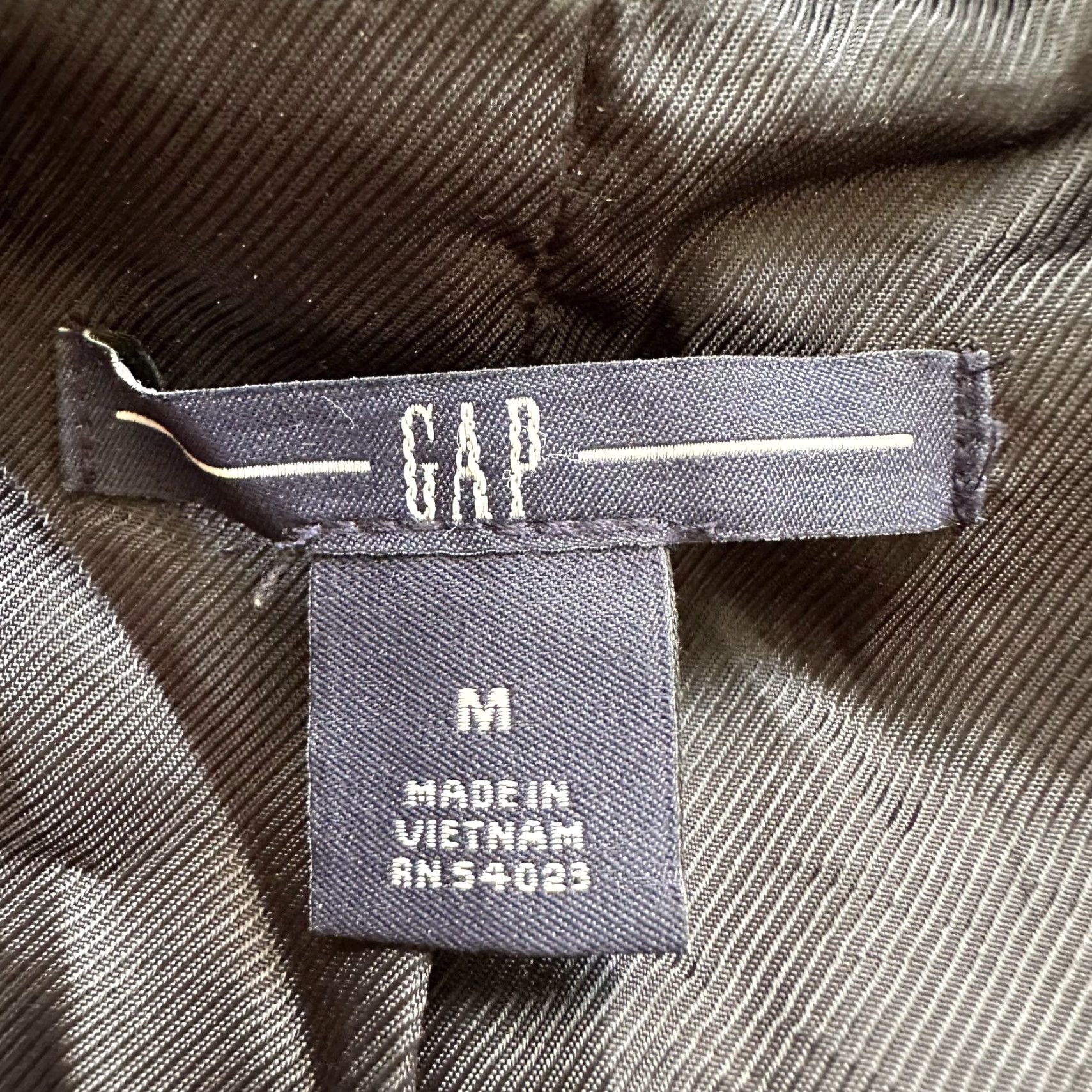 Gap GAP Pea Coat Womens Medium Wool Blend Notch Dark Grey Coat Size M / US 6-8 / IT 42-44 - 4 Thumbnail