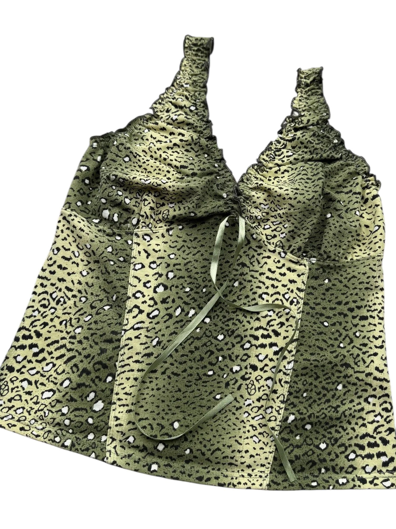 Vintage Tank Top From The 90's(V273) Size XS / US 0-2 / IT 36-38 - 2 Thumbnail