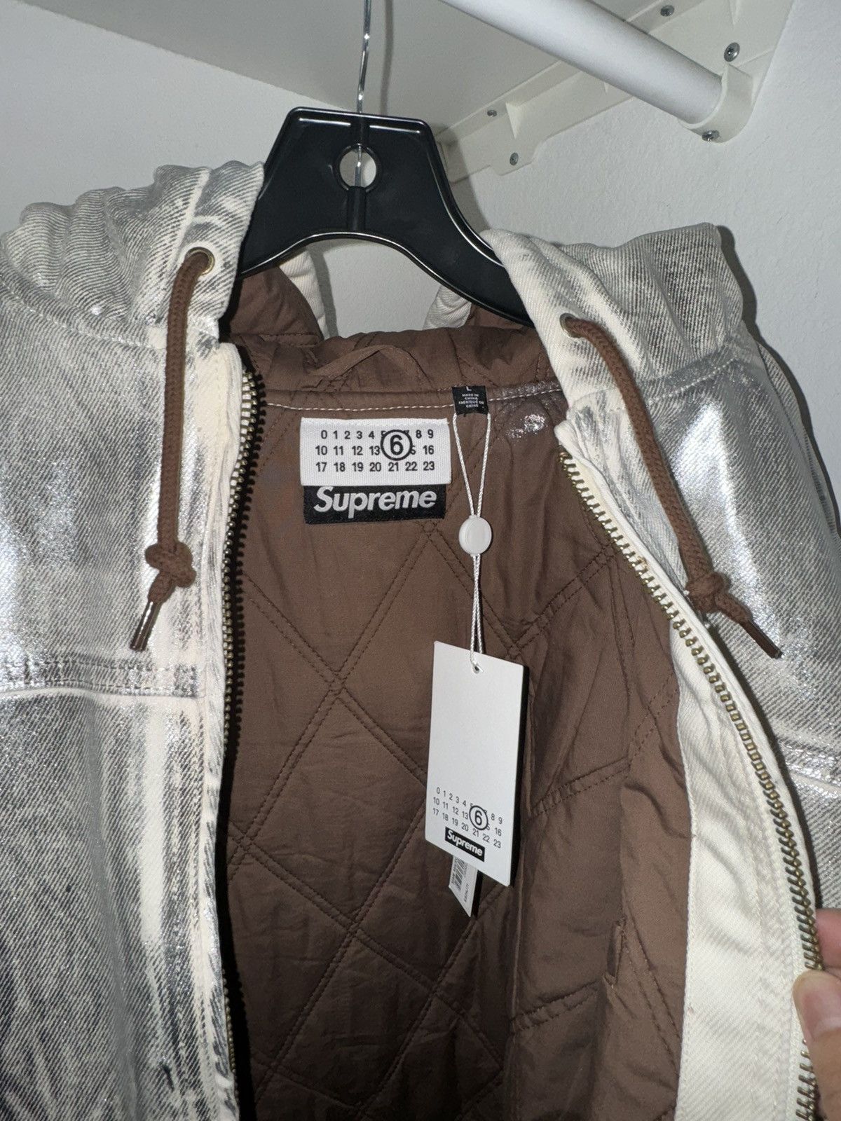 Supreme Maison Margiela x Supreme coated work jacket | Grailed