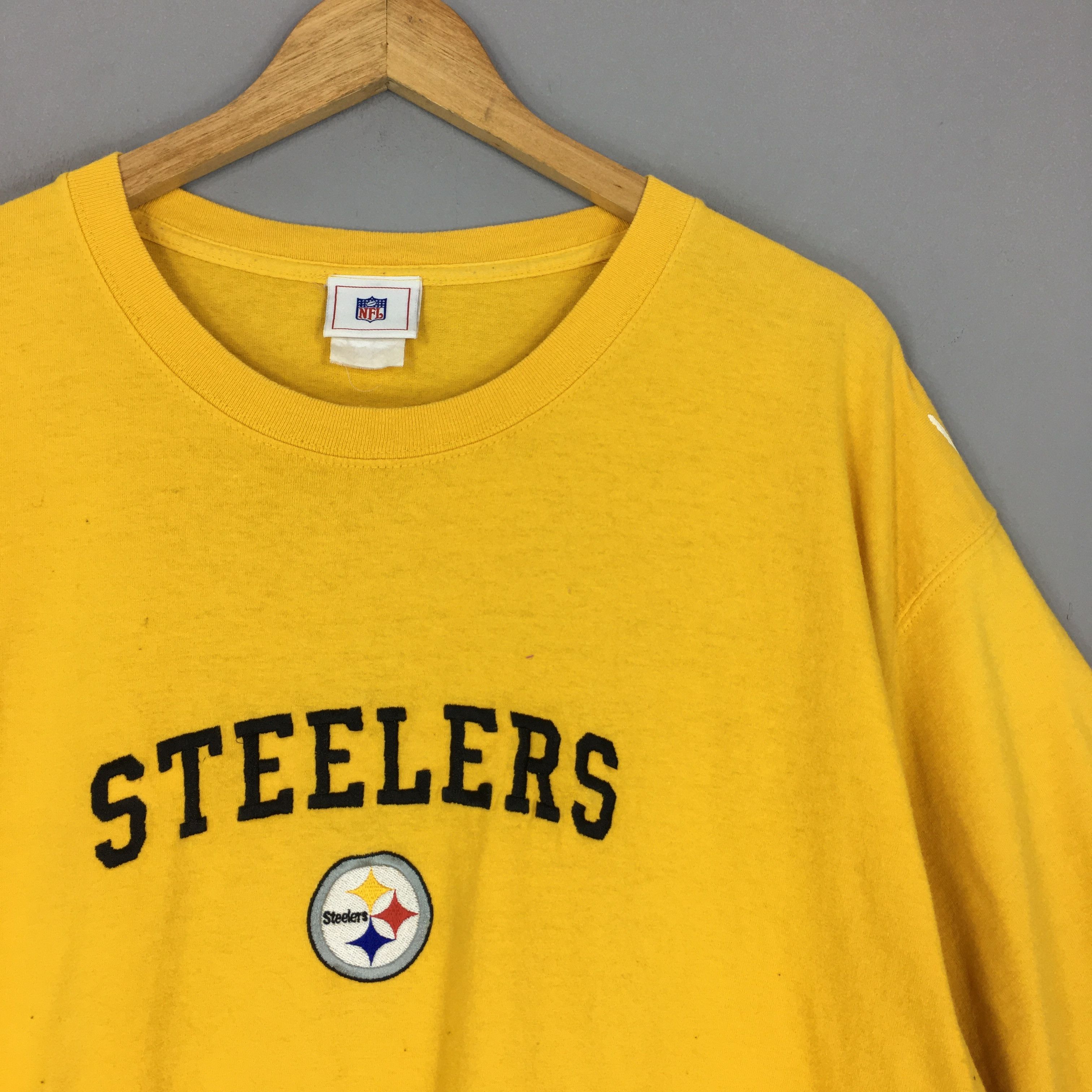 NFL × Pro Player × Vintage Vintage Pittsburgh Steelers NFL T Shirt XLarge Size US XL / EU 56 / 4 - 2 Thumbnail