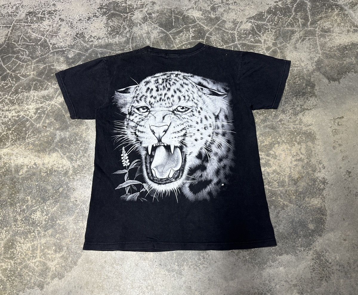Japanese Brand × Vintage Sun Faded🔥 Y2k Leopard OVP SP Tshirt Size US M / EU 48-50 / 2 - 3 Thumbnail