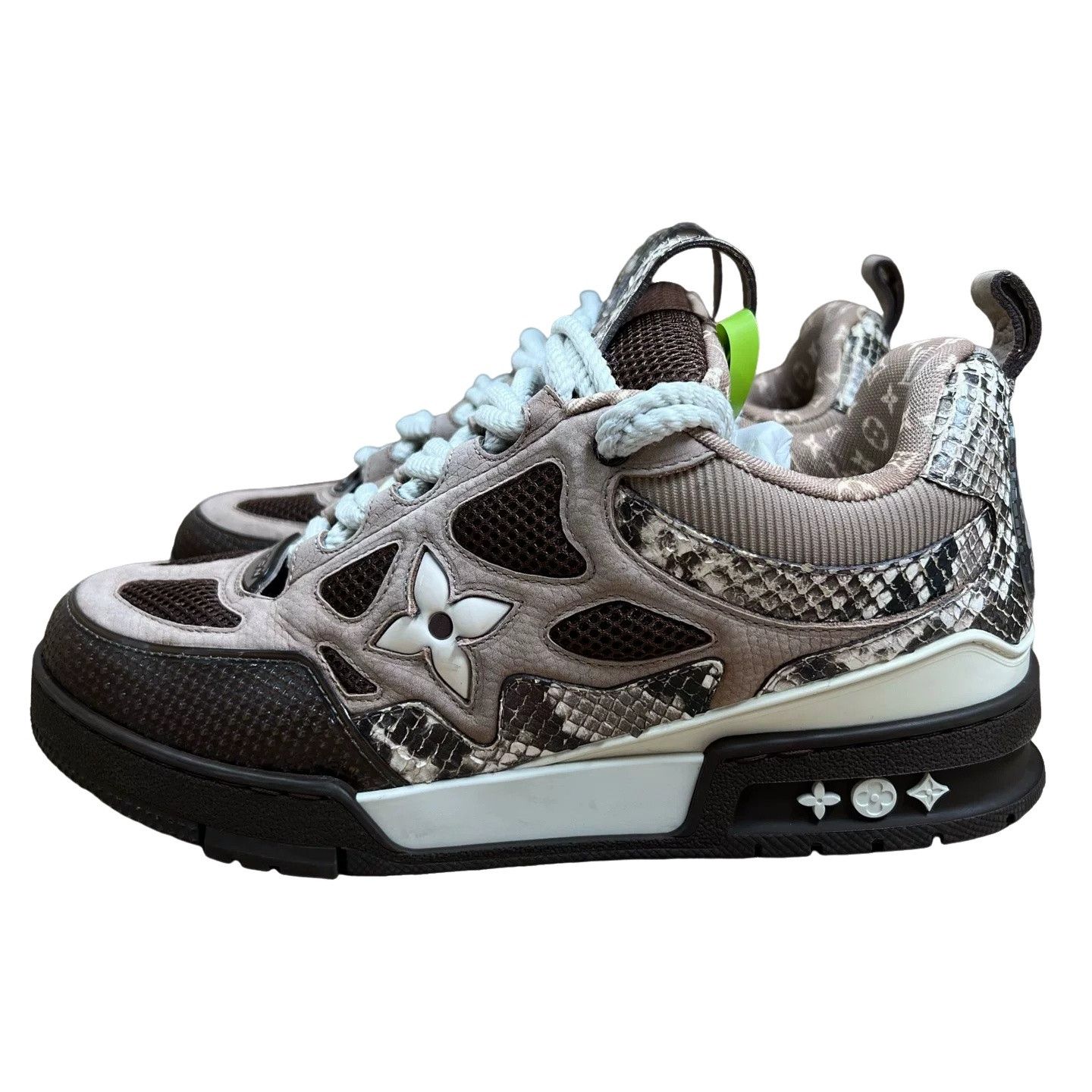 Louis Vuitton Louis Vuitton Skate Snake Effect Sneakers Size 7 Size US 8 / EU 41 - 1 Thumbnail