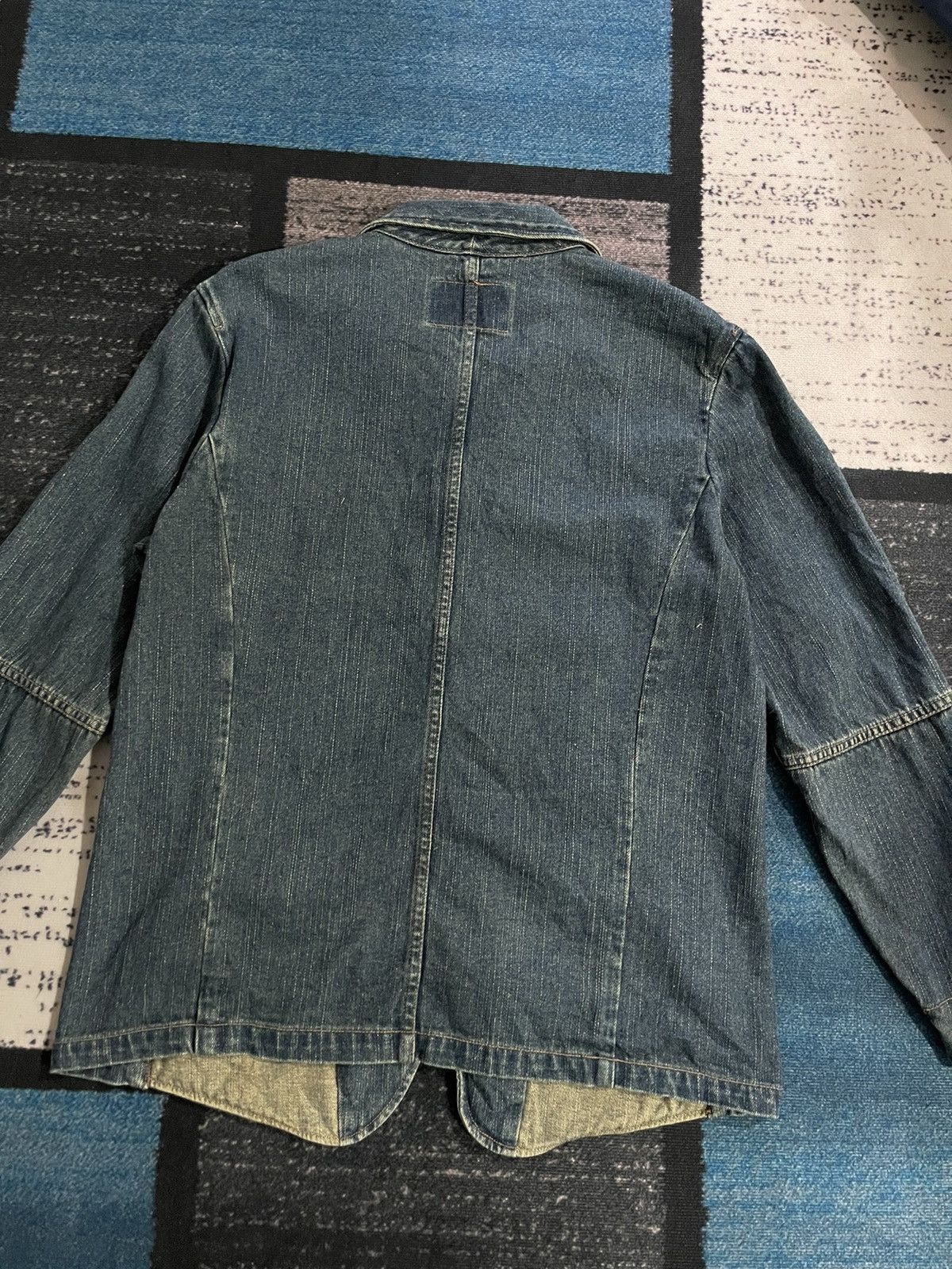 Vintage VINTAGE HIKORY CHORE DENIM JACKET Size US L / EU 52-54 / 3 - 12 Thumbnail