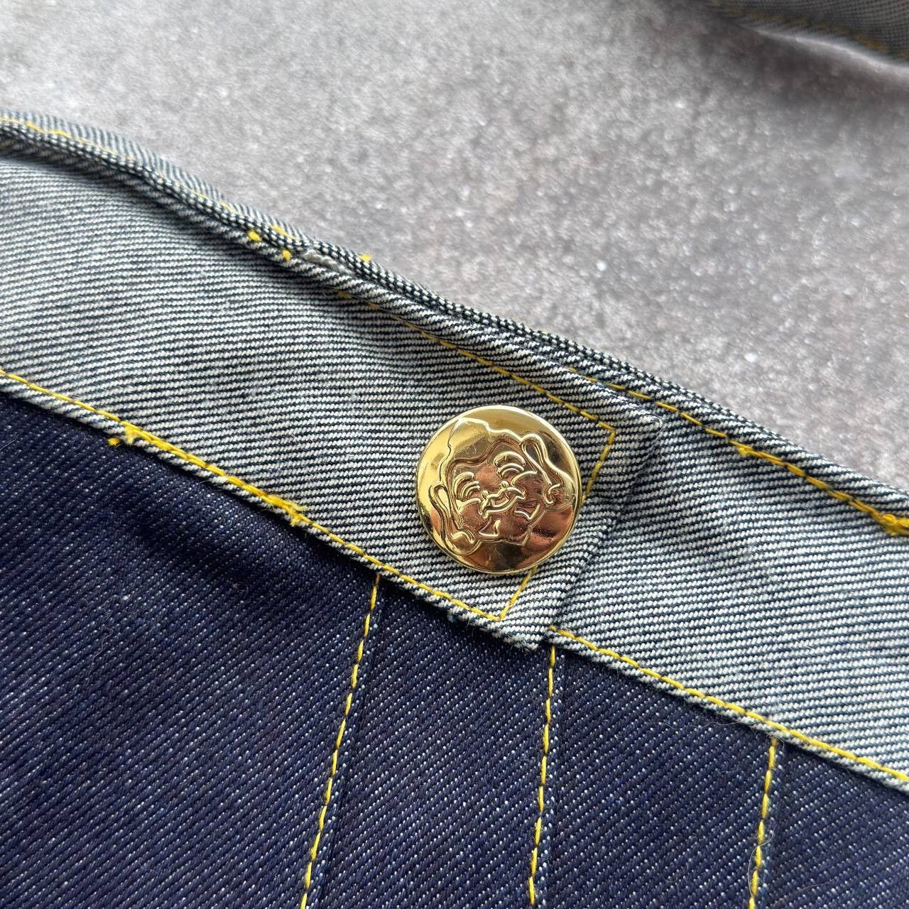 Evisu EVISU Japanese Vintage Denim Shoulder Bag Size ONE SIZE - 7 Thumbnail
