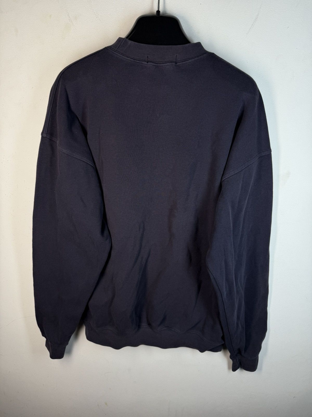 Yves Saint Laurent 90’s YSL Sweatshirt Big Logo YSL Sweater Navy Size US M / EU 48-50 / 2 - 12 Thumbnail