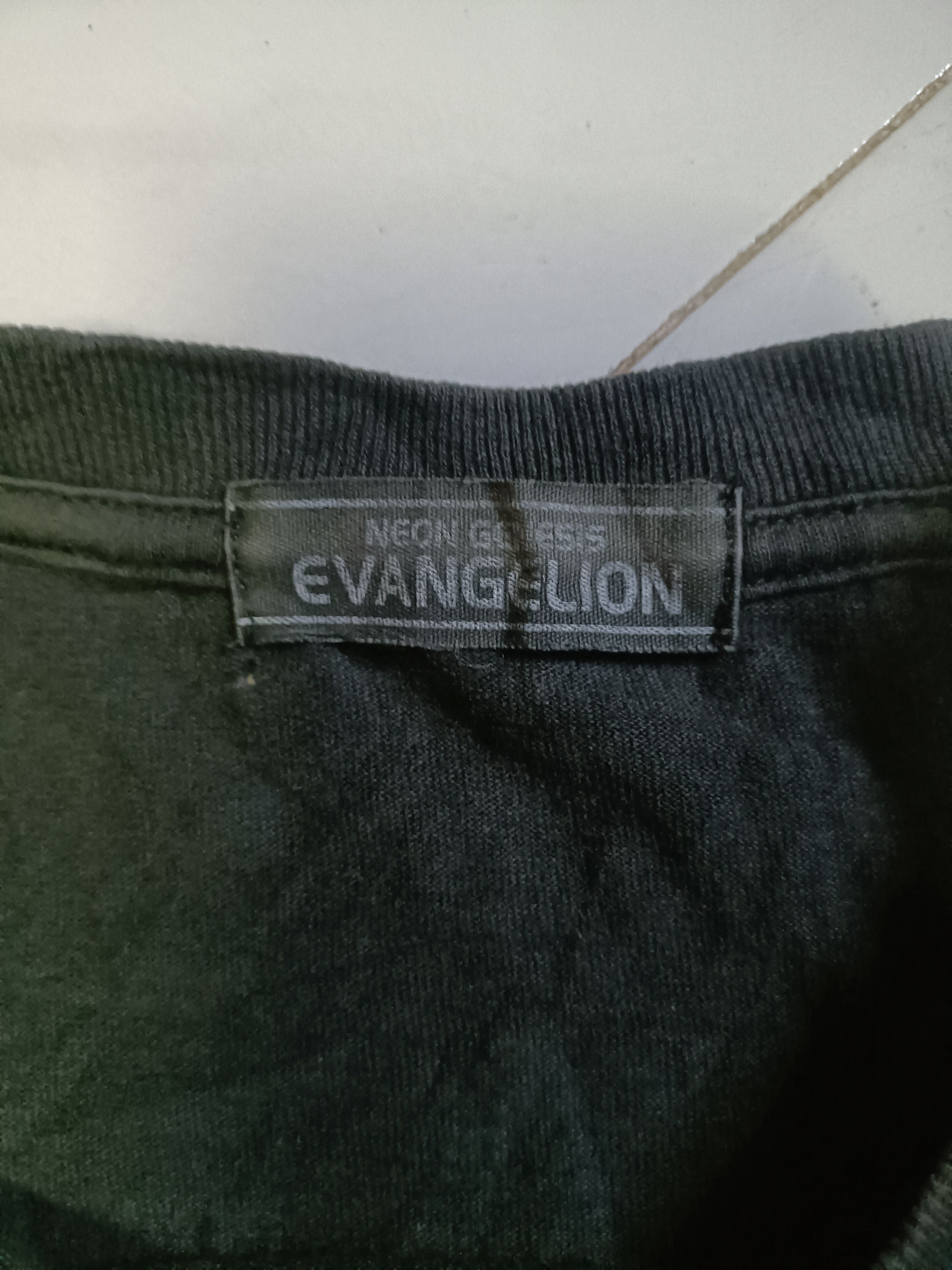 Anime Vintage Evangelion Neon Genesis 10th Anniversary Size US L / EU 52-54 / 3 - 4 Thumbnail