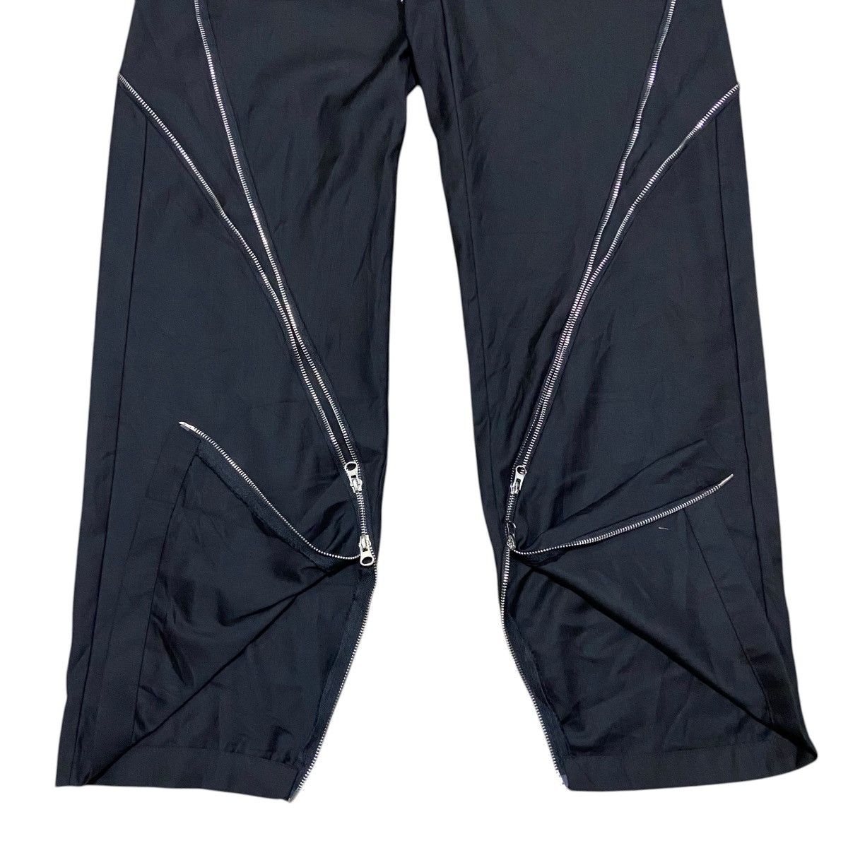 Japanese Brand Argueculture Y2K Grunge Zipp Slit Slighty Vertical Straight Size US 30 / EU 46 - 5 Thumbnail